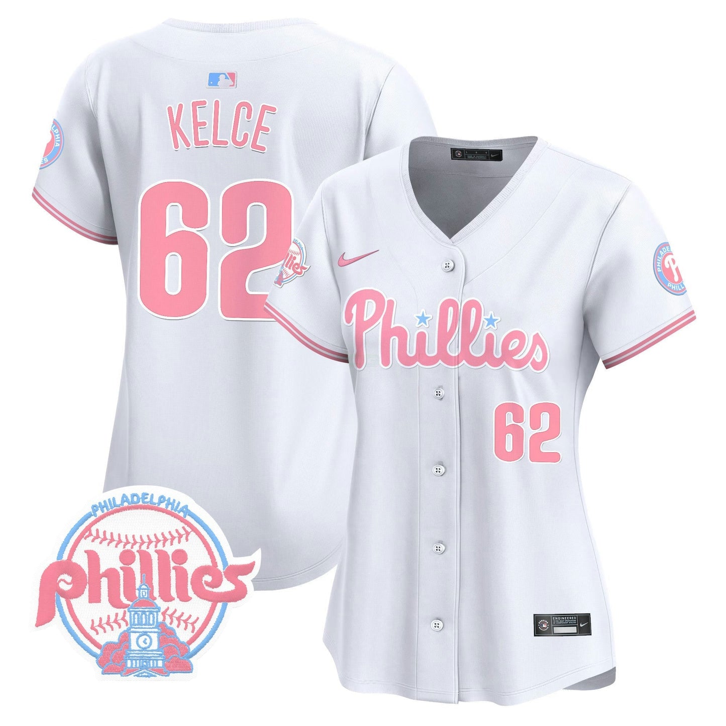 Camisa MLB Women’s Bubblegum Pink Vapor Premier Limited Jersey V2