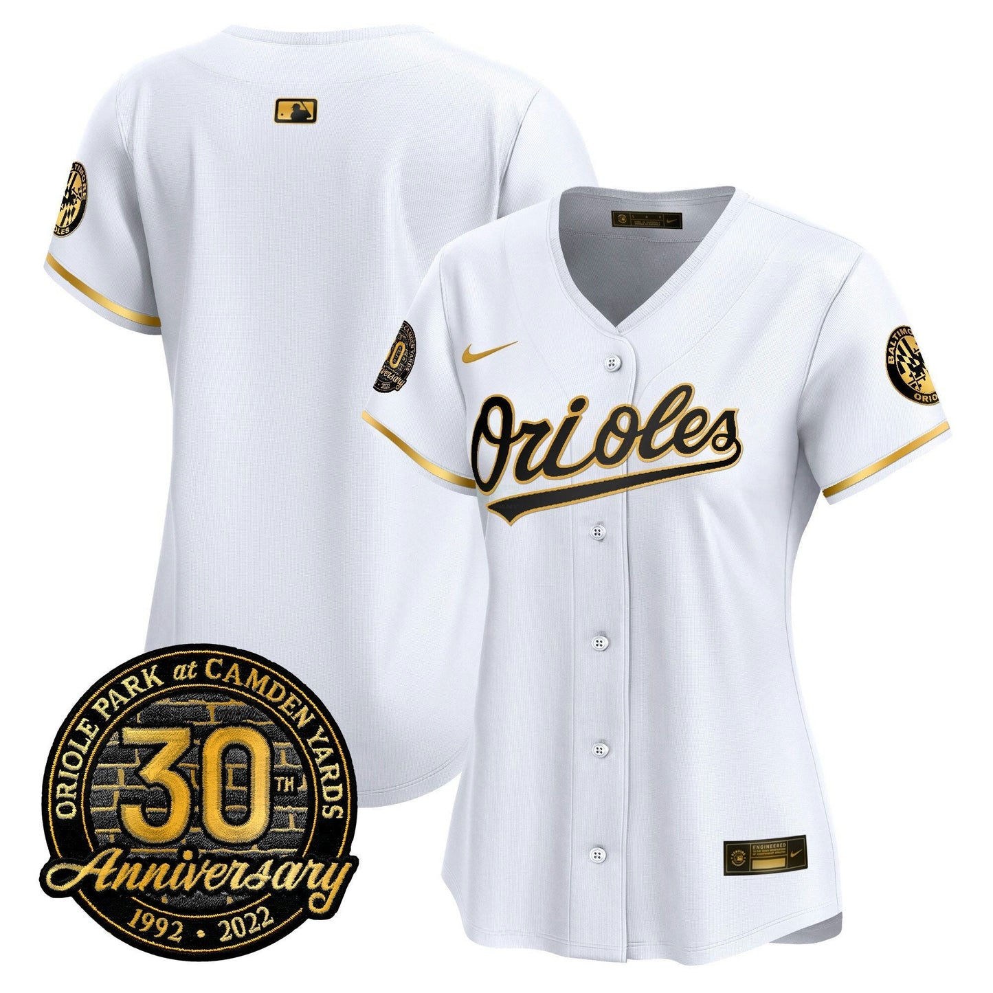 Camisa MLB Women’s Camden Yards 30th Anniversary Patch Vapor Premier Limited Jersey