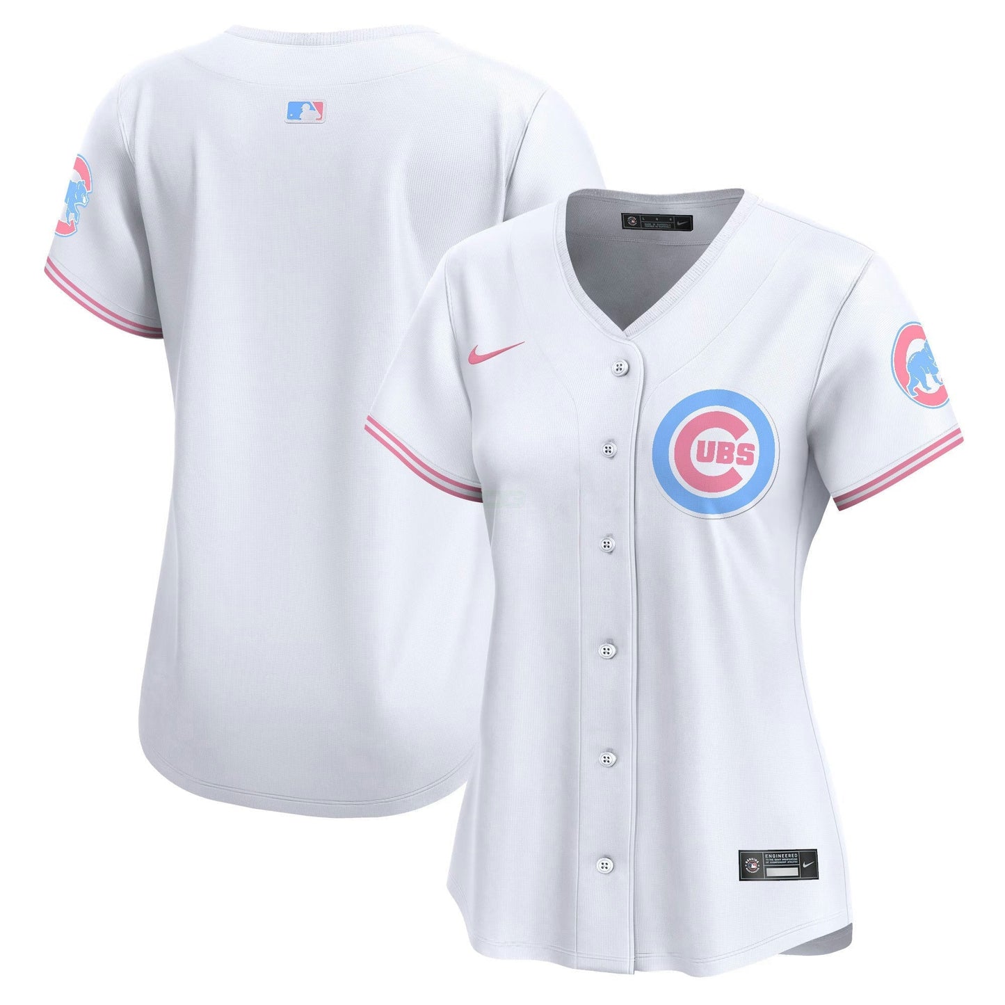 Camisa MLB Women’s Chicago Bubblegum Pink Vapor Premier Limited Jersey