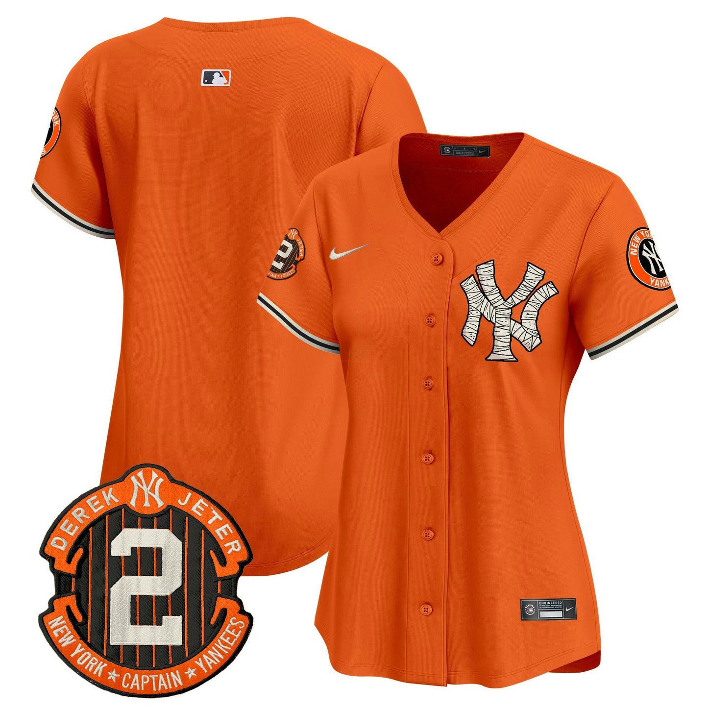 Camisa MLB New York Yankees Women’s Halloween Vapor Premier Limited Jersey