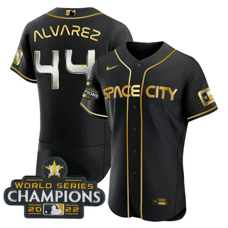 Camisa MLB Women’s Houston 2022 World Series Champions Player Jersey