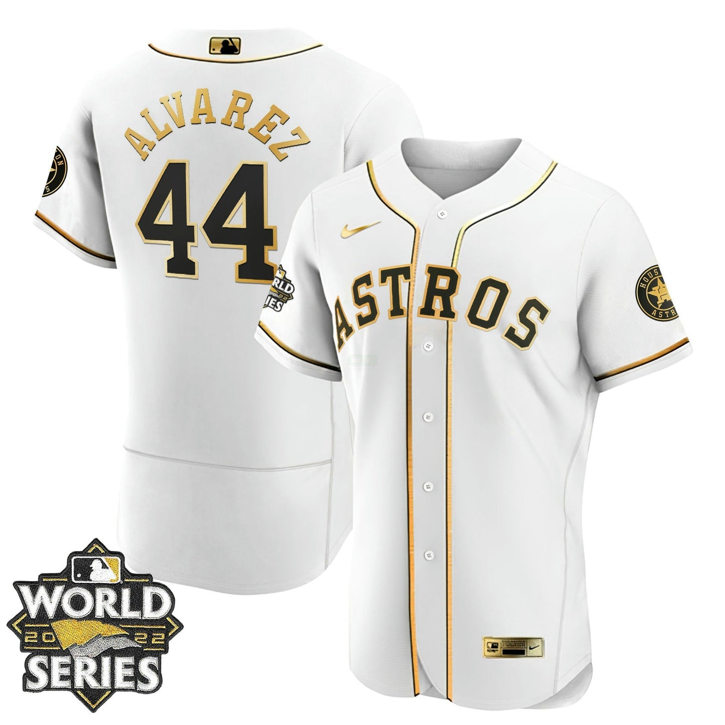 Camisa MLB Women’s Houston 2022 World Series Player Jersey