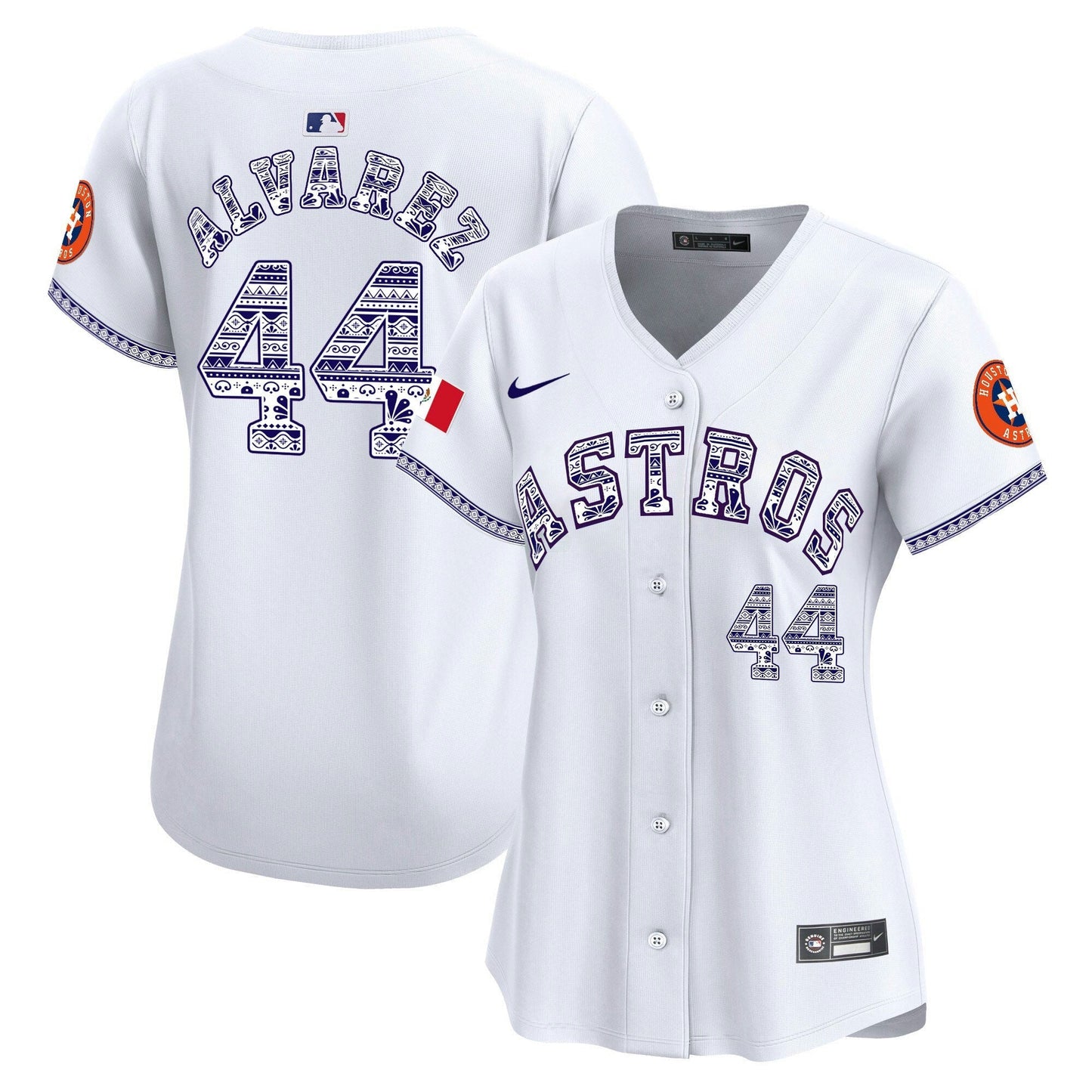 Camisa MLB Women’s Houston Mexico Vapor Premier Limited Jersey V2