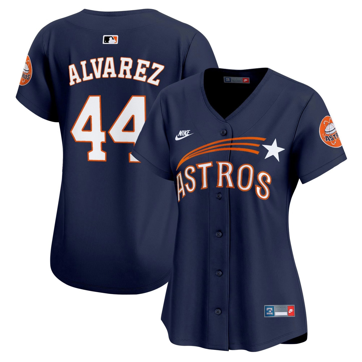 Camisa MLB Women’s Houston Throwback Cooperstown Vapor Premier Limited Jersey
