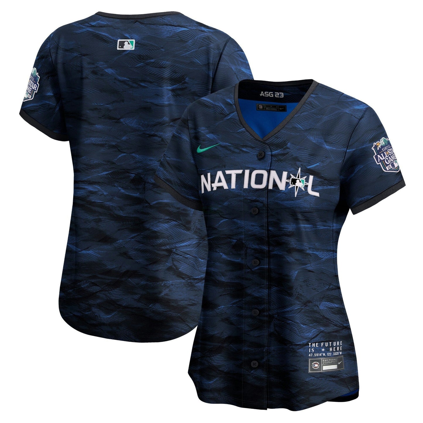 Camisa MLB Los Angeles Dodgers Women’s National League 2023 All-Star Game Azul Royal Jersey - Azul Royal
