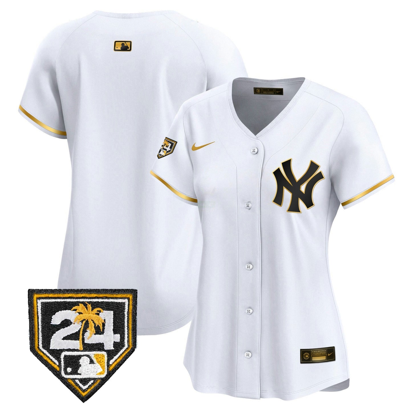 Camisa MLB Women’s New York 2024 Spring Training Patch Vapor Premier Limited Jersey