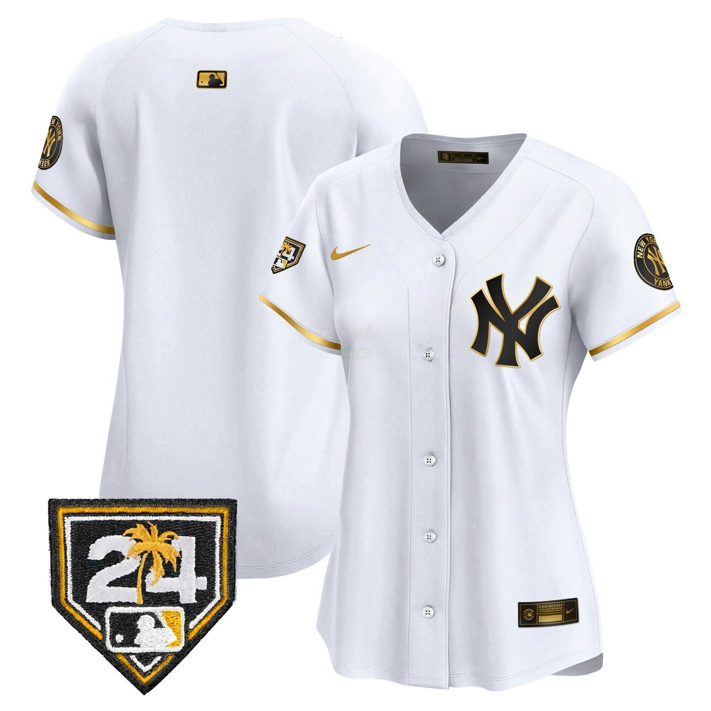 Camisa MLB Women’s New York 2024 Spring Training Patch Vapor Premier Limited Jersey V2