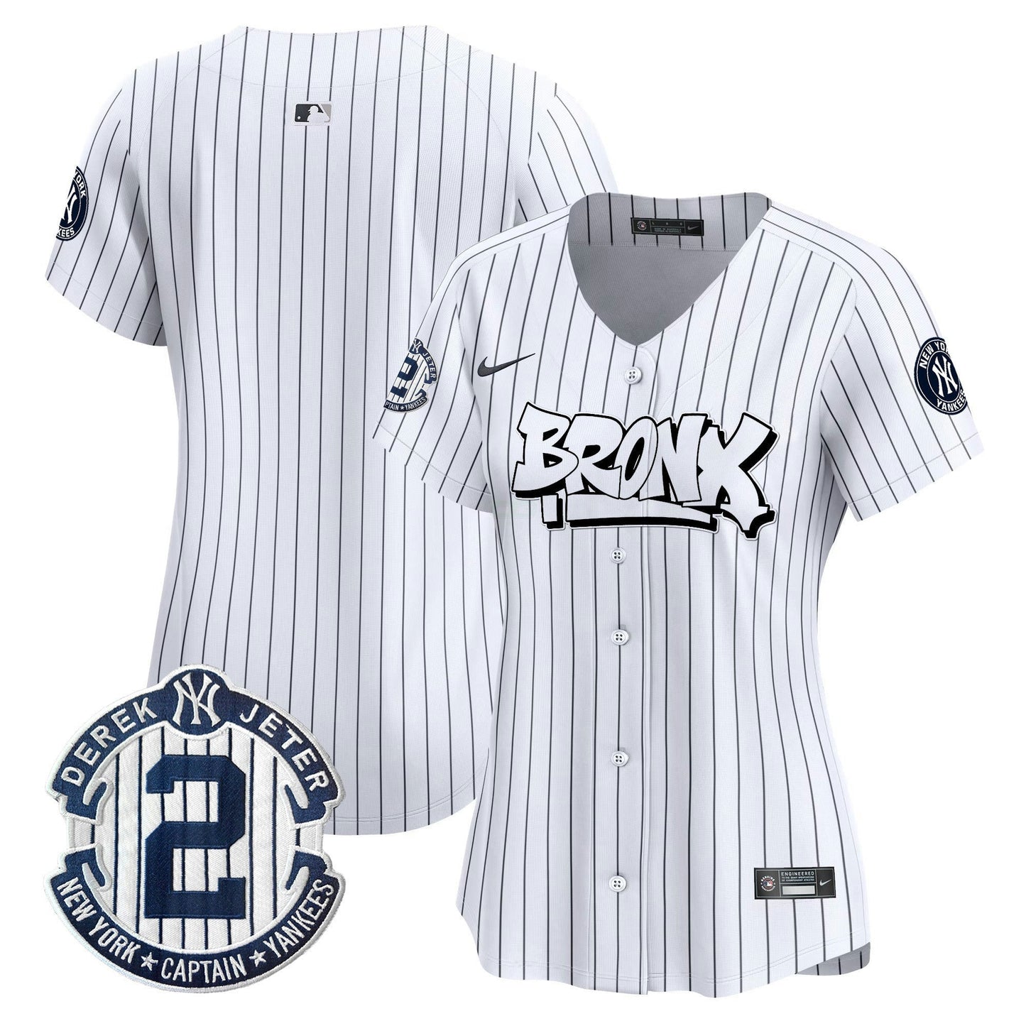 Camisa MLB Women’s New York The Bronx Graffiti Vapor Premier Limited Jersey V3