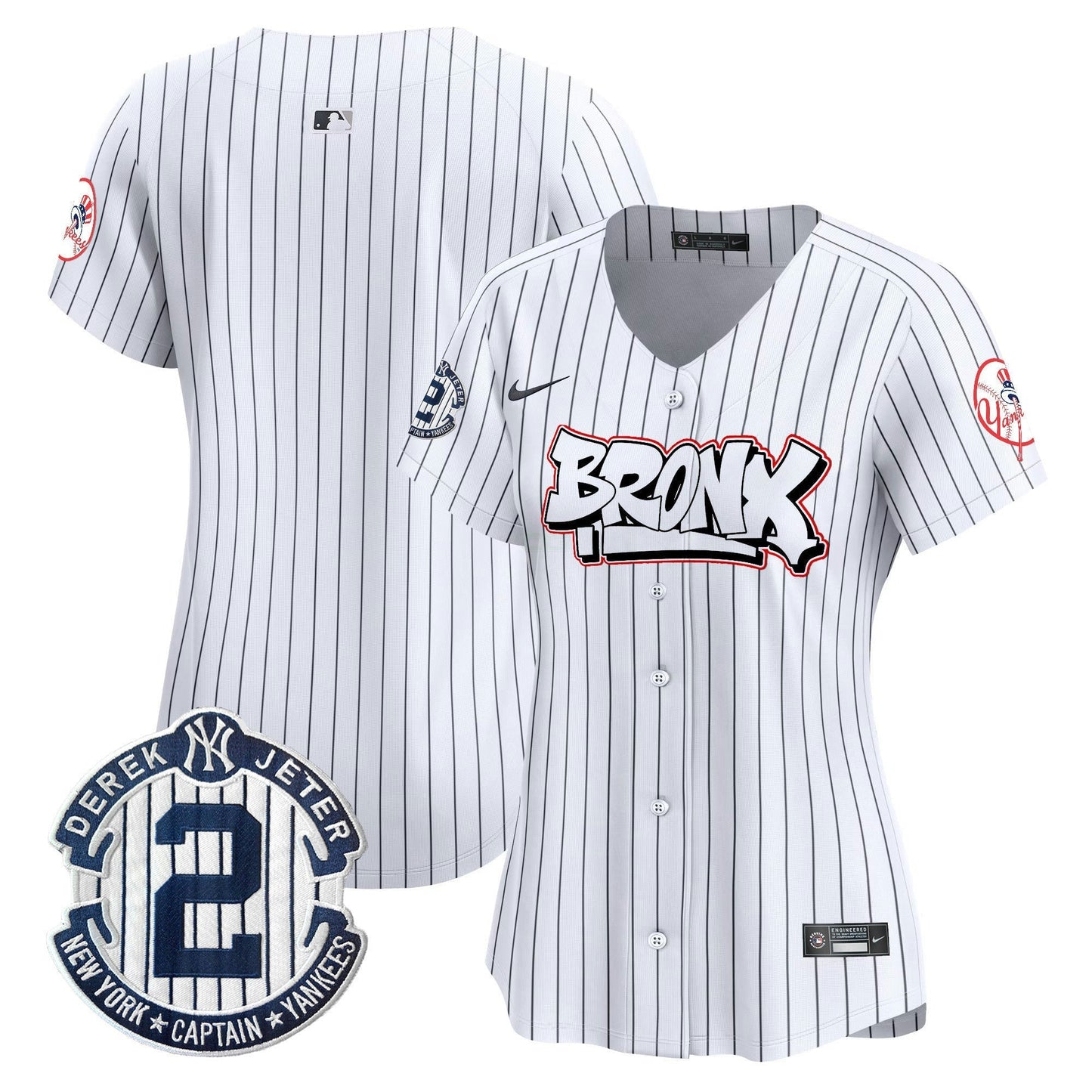 Camisa MLB Women’s New York The Bronx Graffiti Vapor Premier Limited Jersey V4