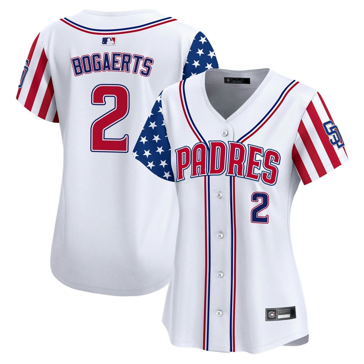 Camisa MLB Women’s San Diego 2025 Independence Day Vapor Premier Limited Jersey