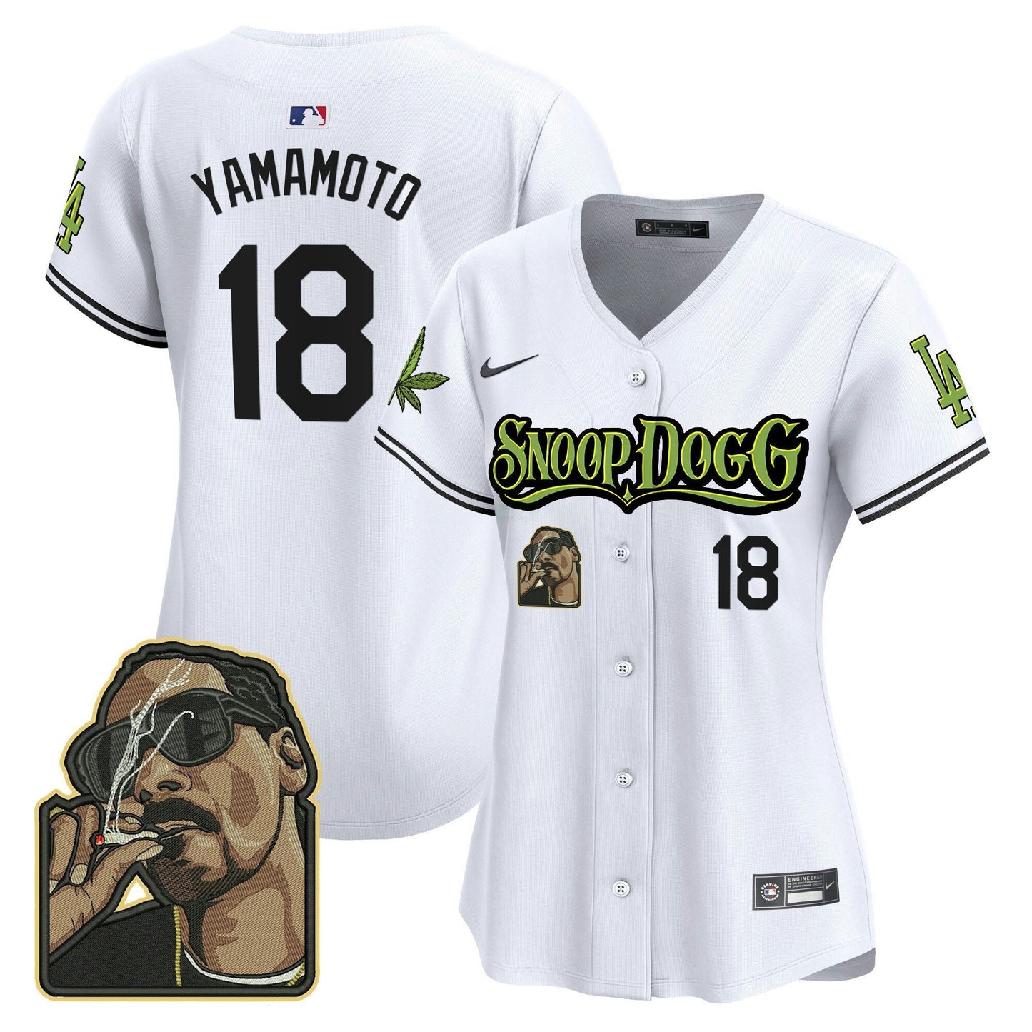 Camisa MLB Women’s Snoop Dogg Vapor Premier Limited Jersey – Stitched
