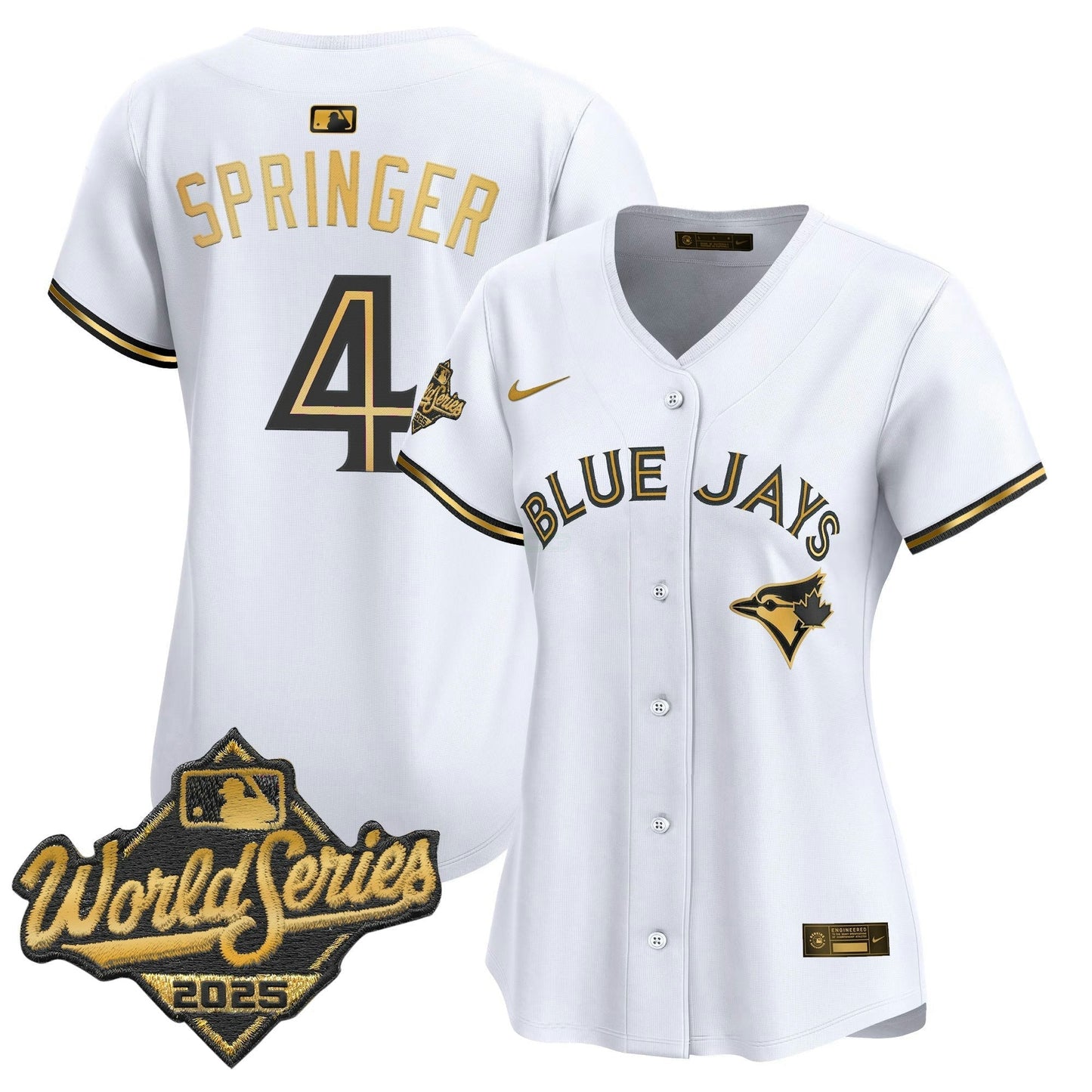 Camisa MLB Women’s Toronto 2025 World Series Vapor Premier Limited Jersey