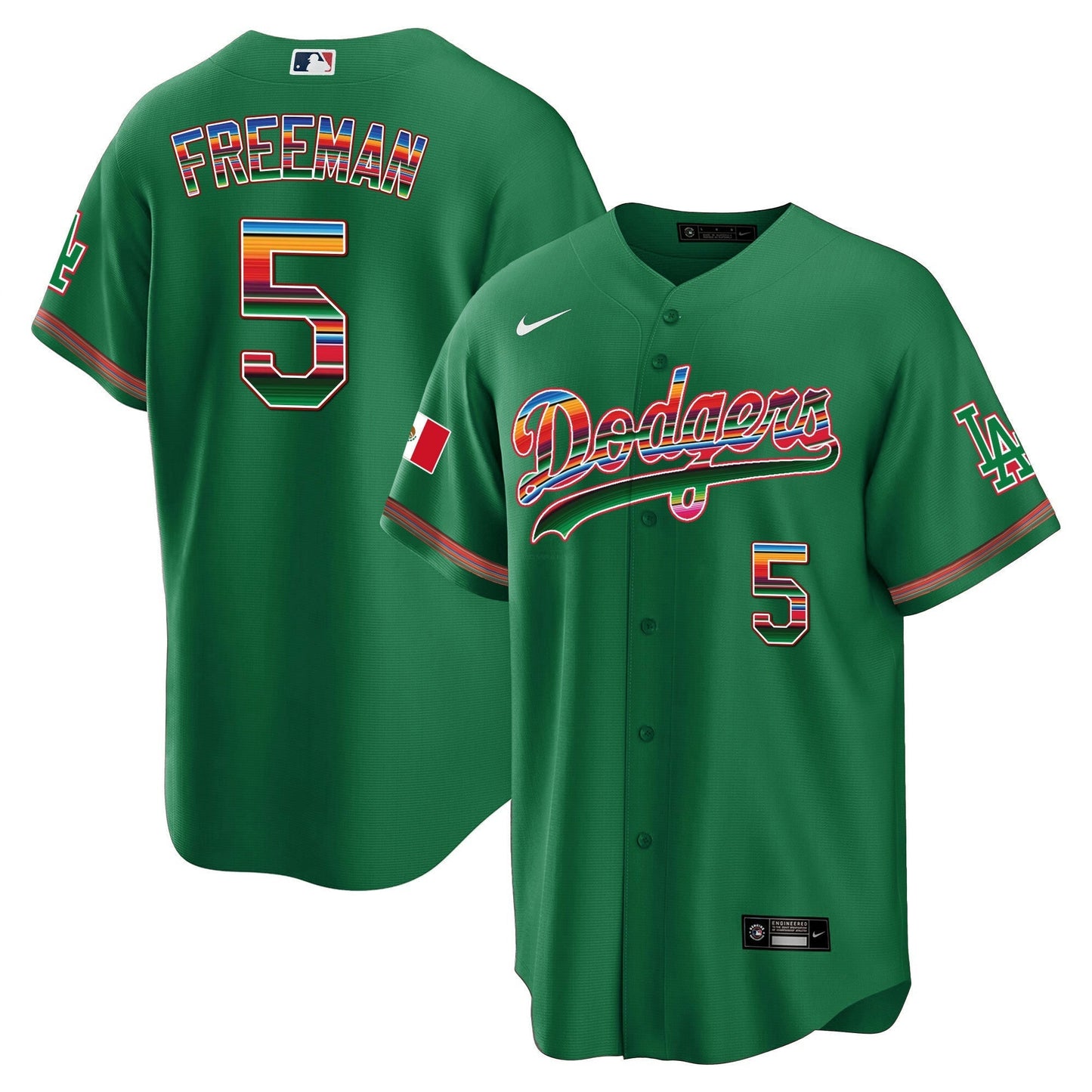 Camisa MLB Los Angeles Dodgers Youth’s Mexico Cool Base Limited Jersey