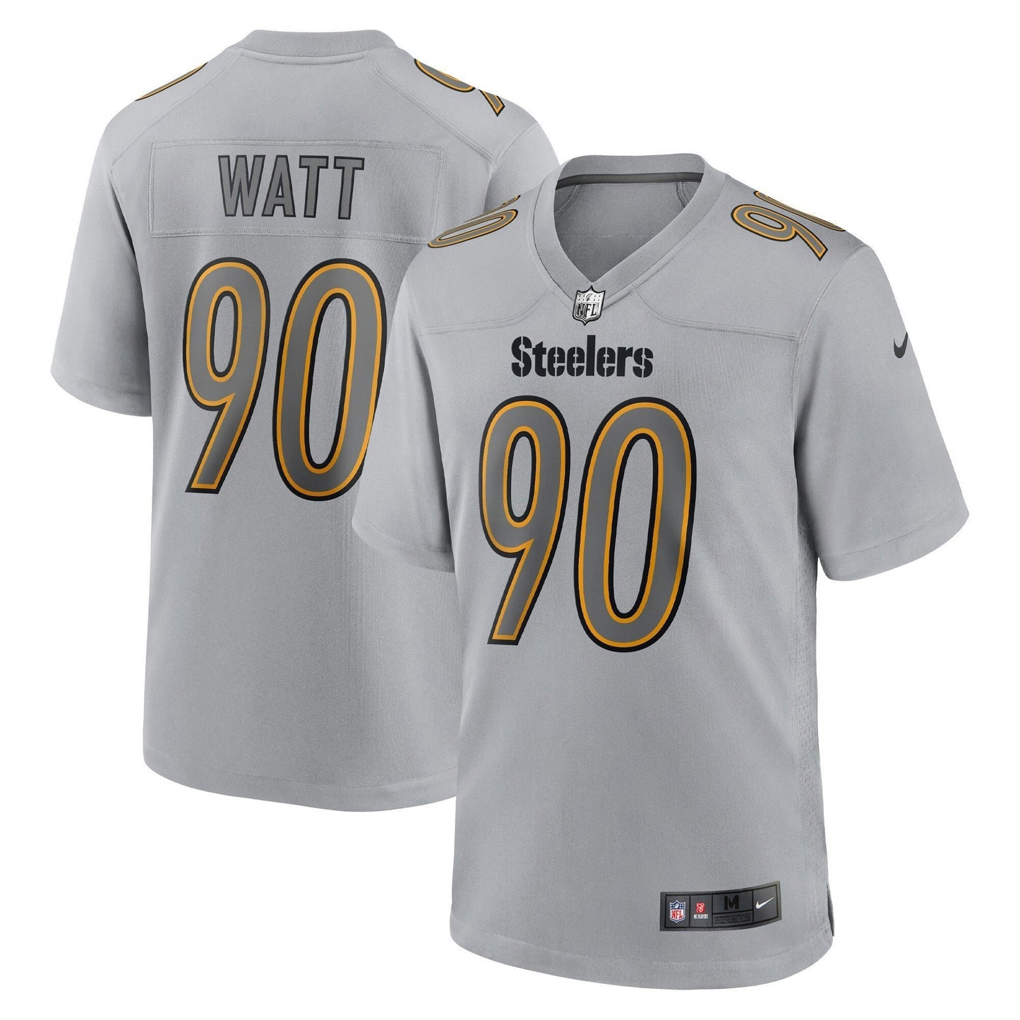 Camisa NFL Pittsburgh Steelers Atmosphere Fashion Game – Cinza