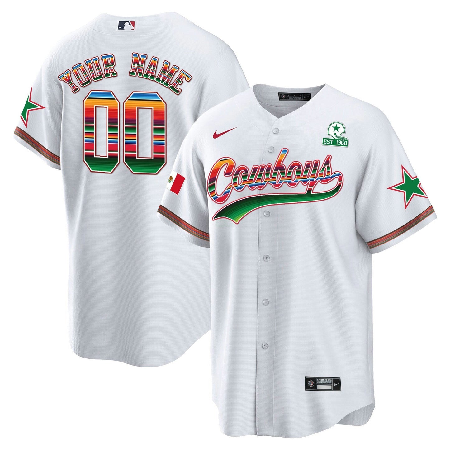 Camisa NFL Baseball Mexico Jersey