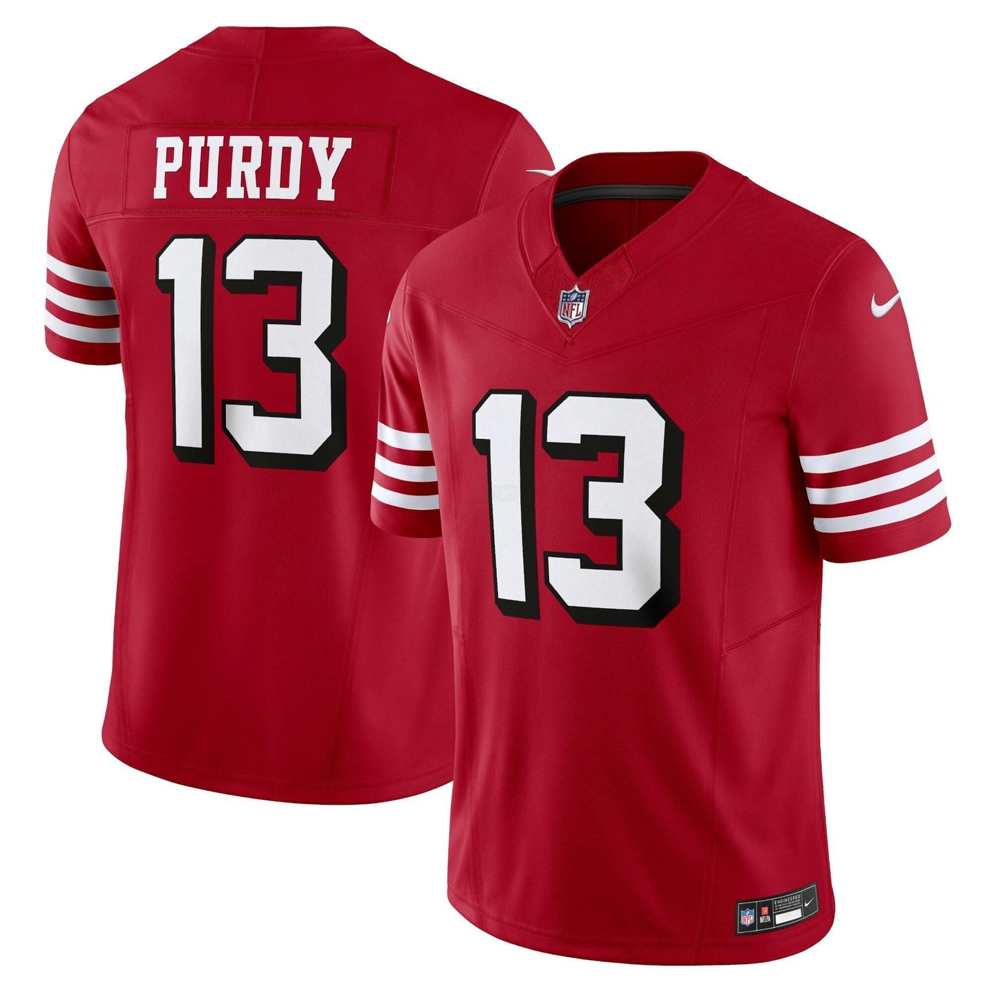Camisa NFL Brock Purdy San Francisco Vapor F.U.S.E. Limited Jersey – Escarlate - Escarlate