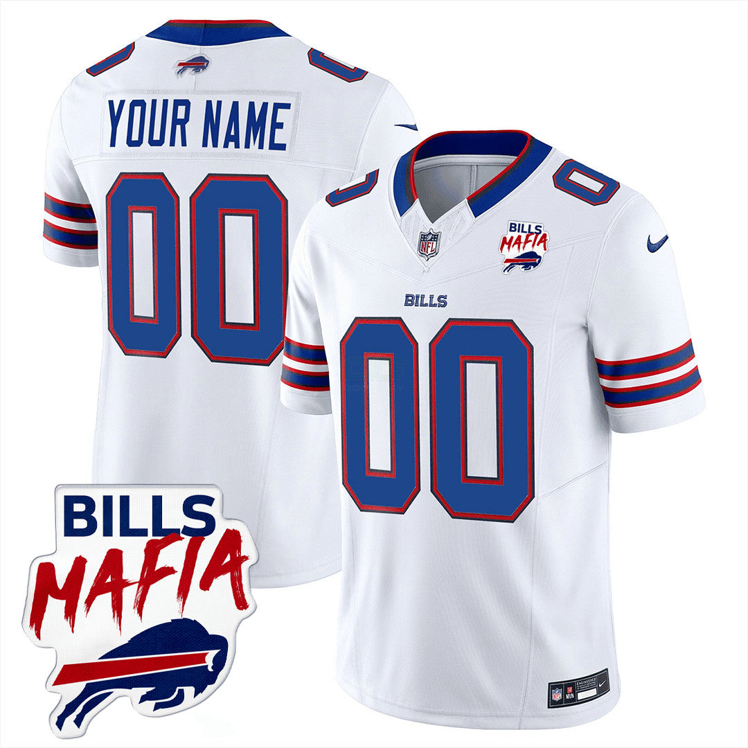 Camisa NFL Buffalo Mafia Patch Patch Limited Jersey