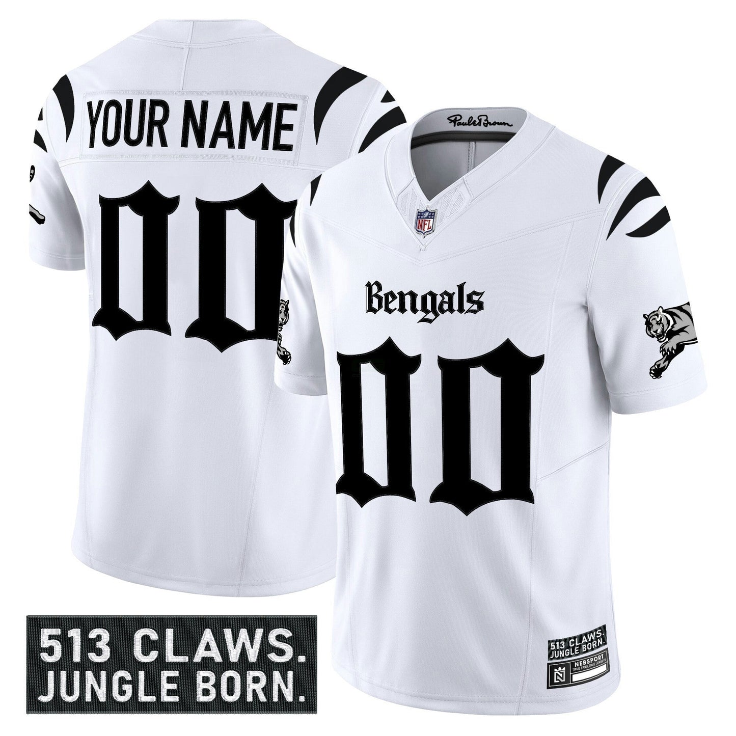 Camisa NFL Cincinnati ‘Gothic Jungle Shadows Edition’ Vapor Limited Jersey