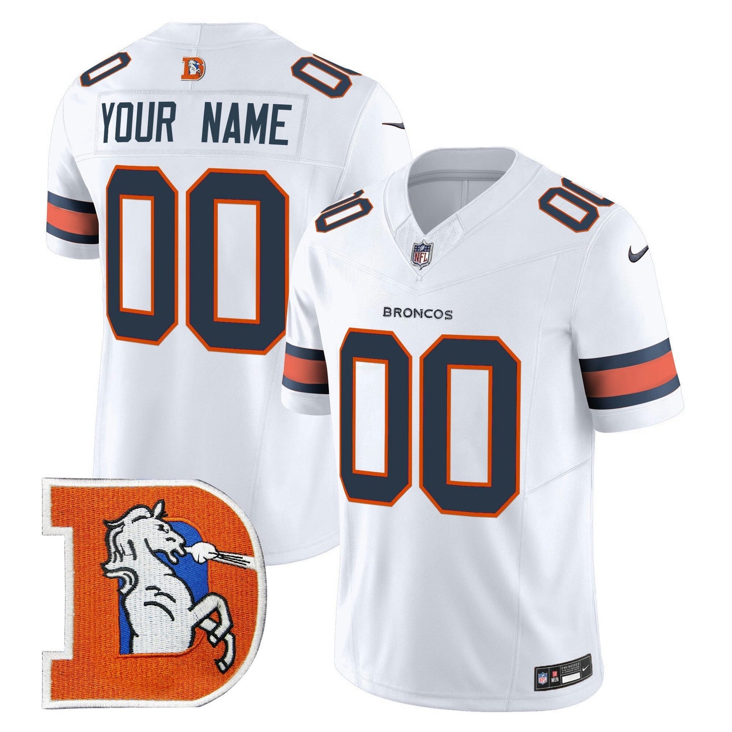 Camisa NFL Denver Throwback Vapor Limited Jersey V2