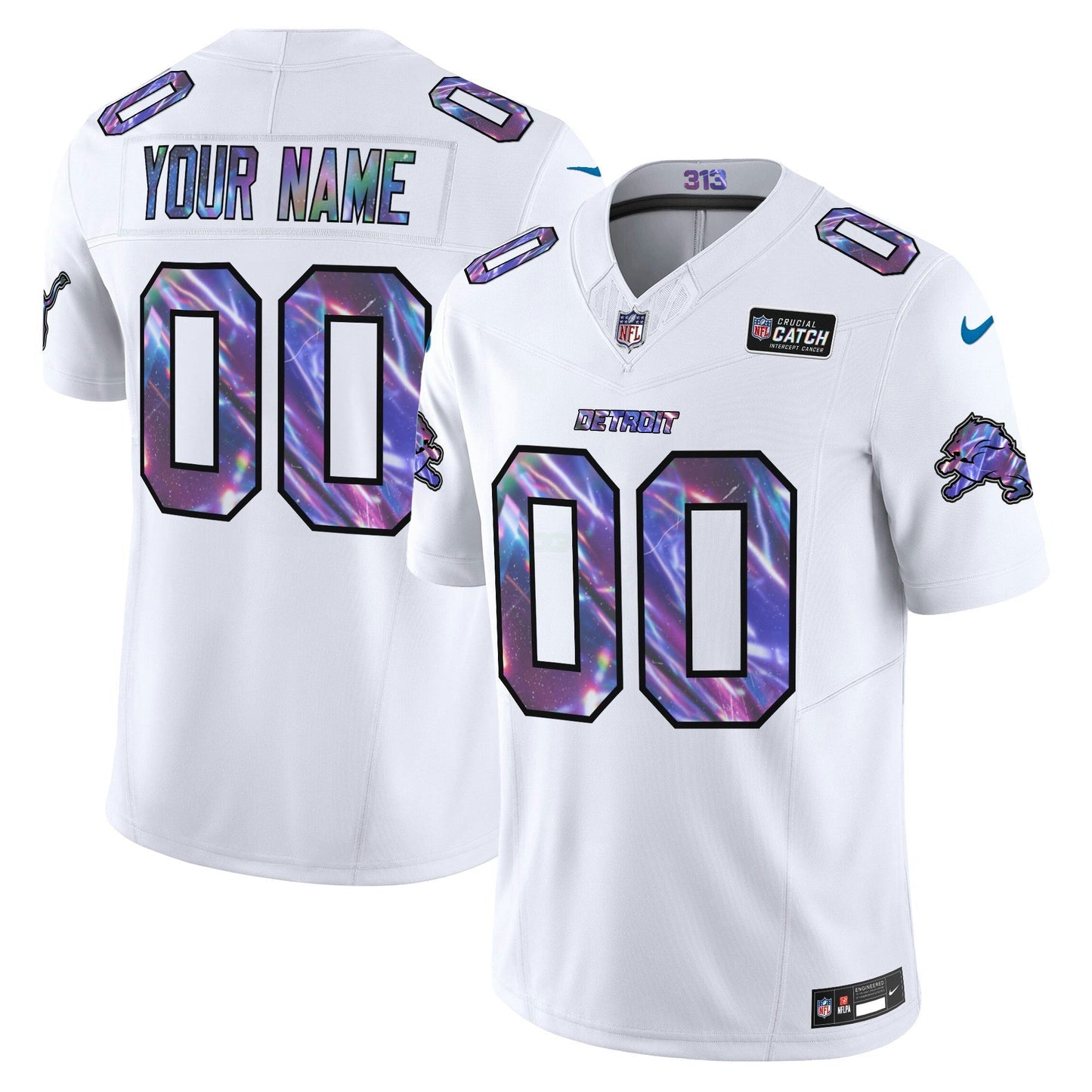 Camisa NFL Detroit 2024 Crucial Catch Vapor Limited Jersey