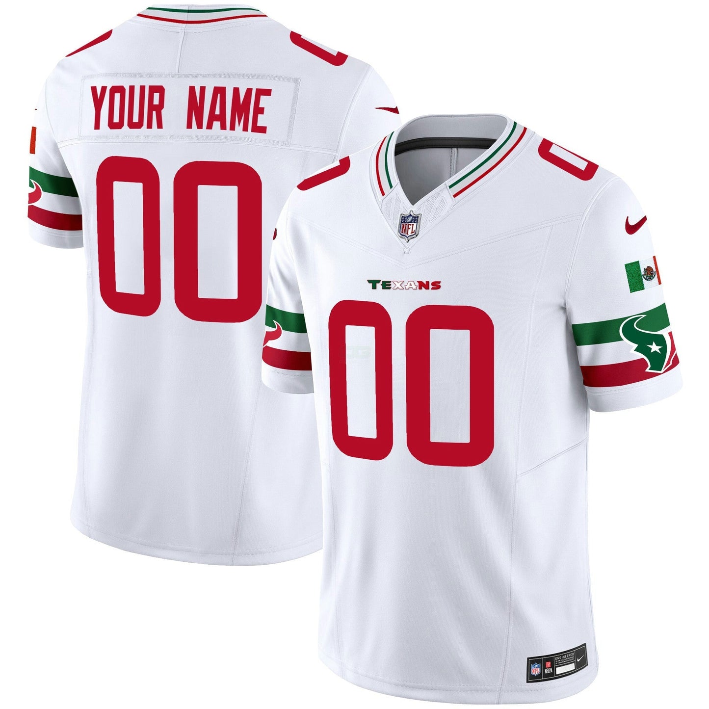 Camisa NFL Houston Mexico Vapor Limited Jersey