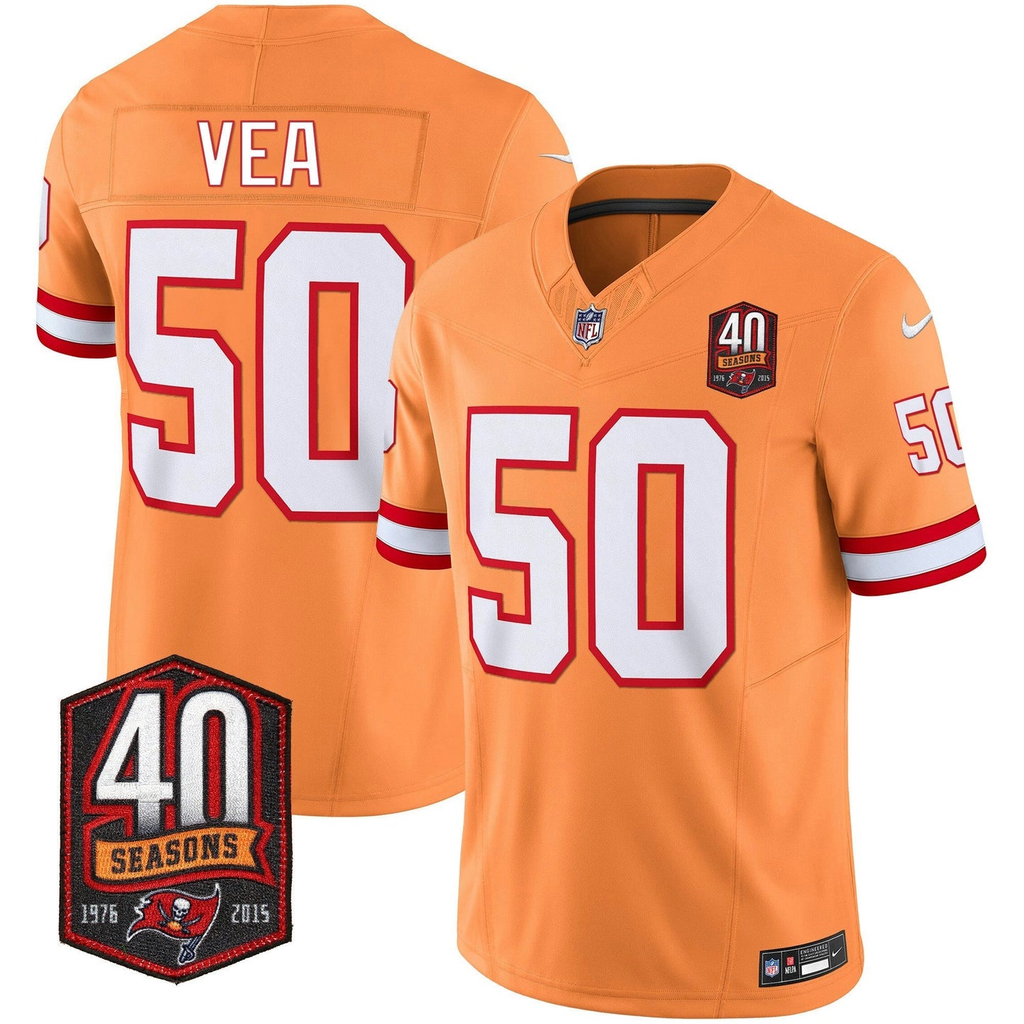 Camisa NFL Men’s 40th Season Patch Vapor Limited Jersey