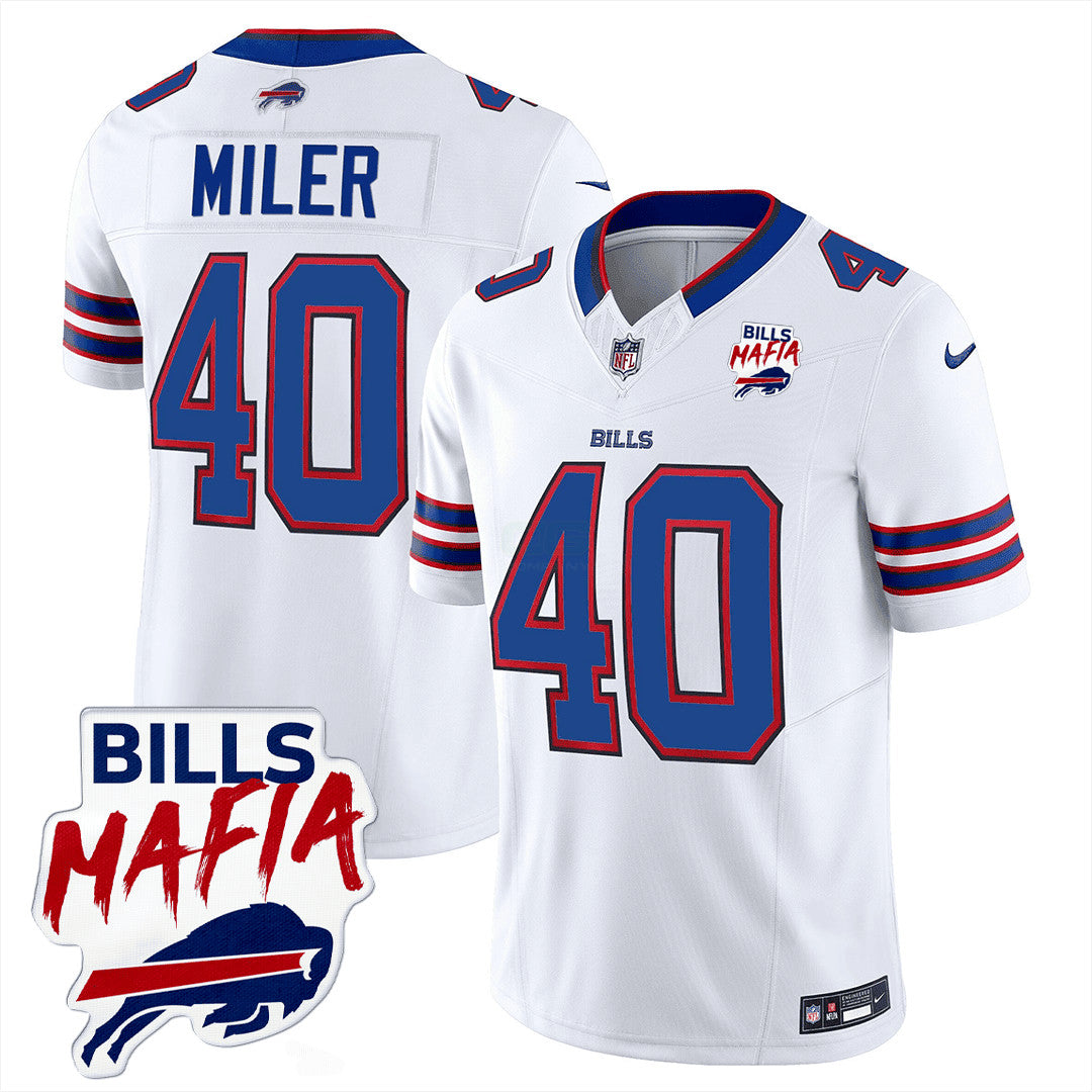 Camisa NFL Men’s Buffalo Mafia Patch Limited Jersey