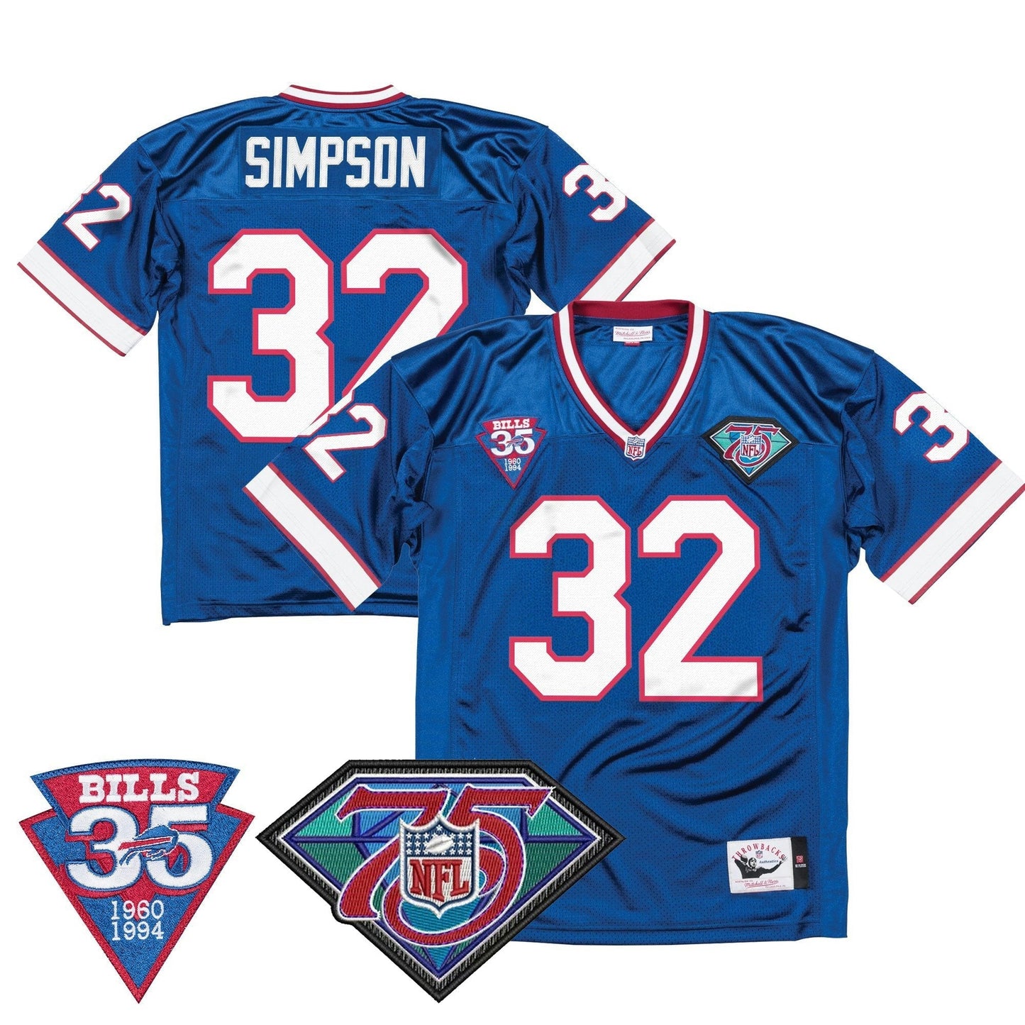 Camisa NFL Men’s Buffalo Throwback Player Jersey