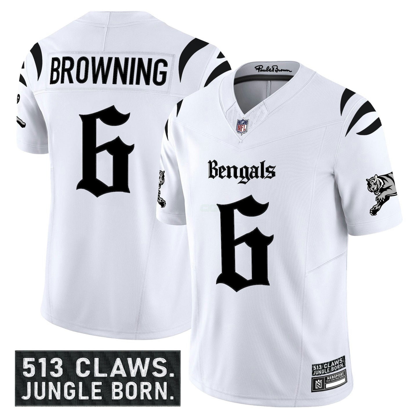 Camisa NFL Men’s Cincinnati ‘Gothic Jungle Shadows Edition’ Vapor Limited Jersey