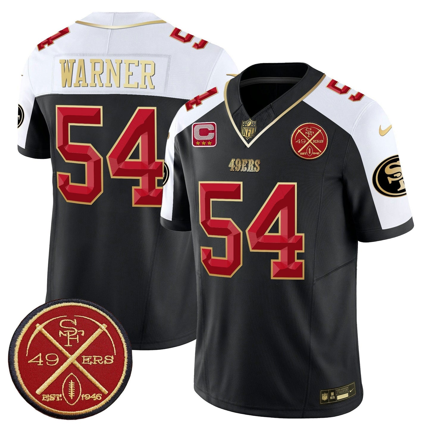 Camisa NFL Men’s Est.1946 Patch Vapor Limited Jersey V2