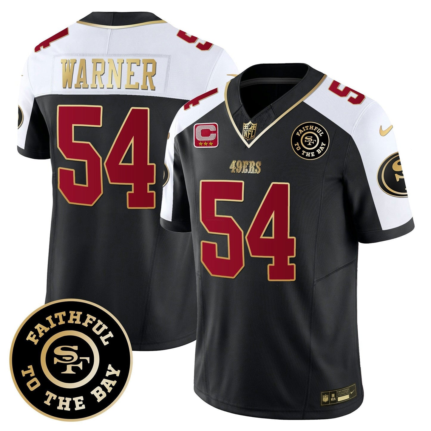 Camisa NFL Men’s Faithful To The Bay Patch Vapor Limited Jersey V6
