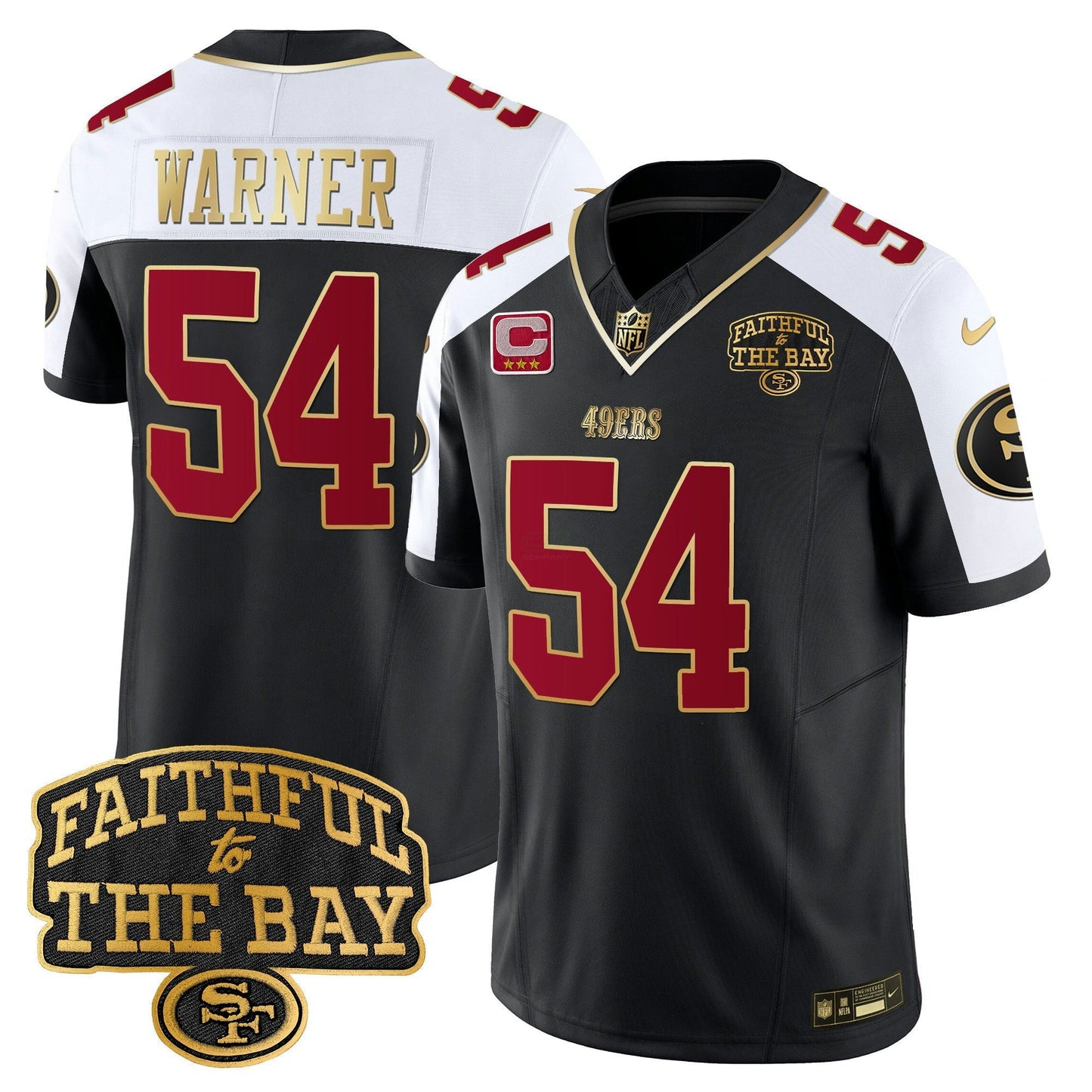 Camisa NFL Men’s Faithful To The Bay Patch Vapor Limited Jersey V8
