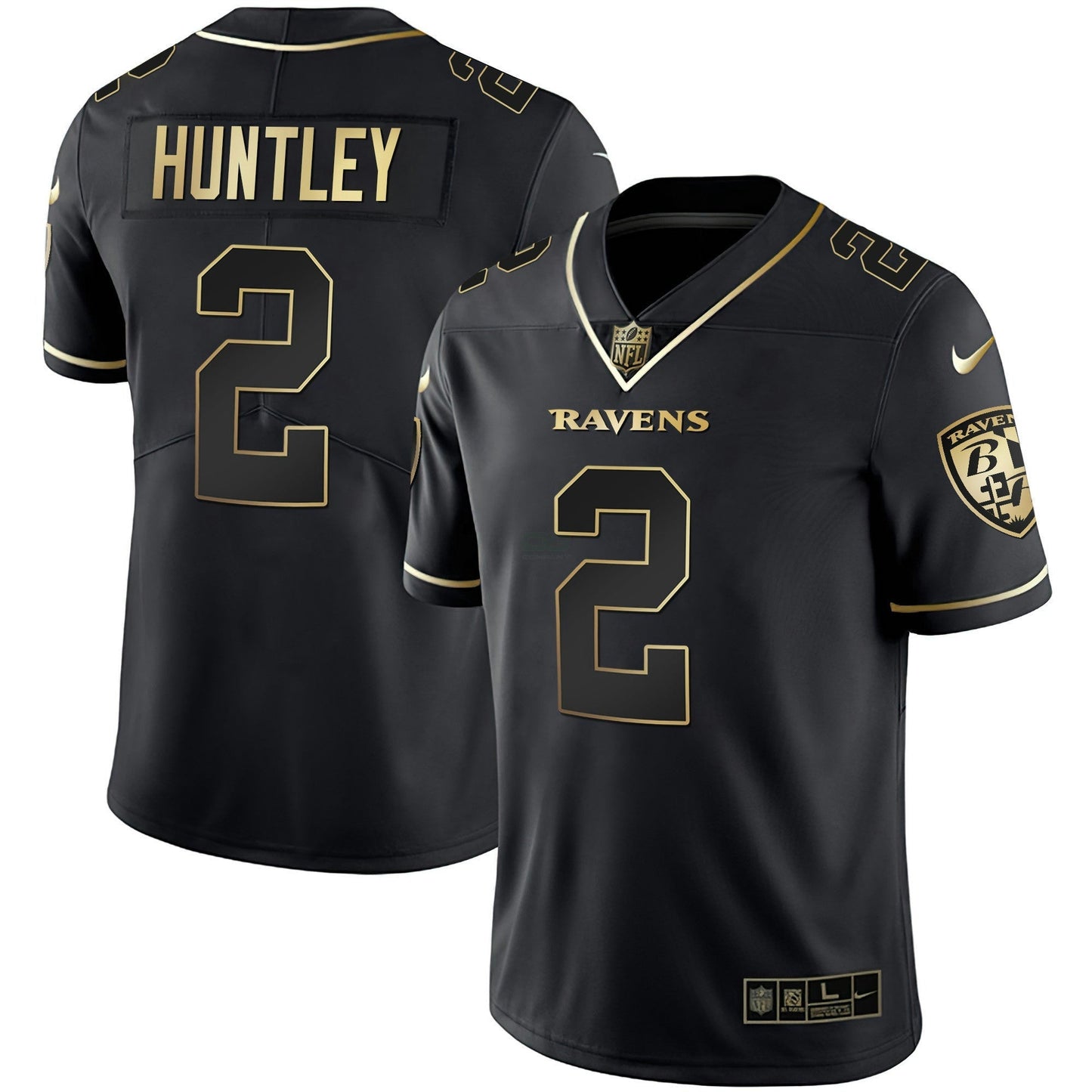 Camisa NFL Baltimore Ravens Men’s Gold Vapor Jersey