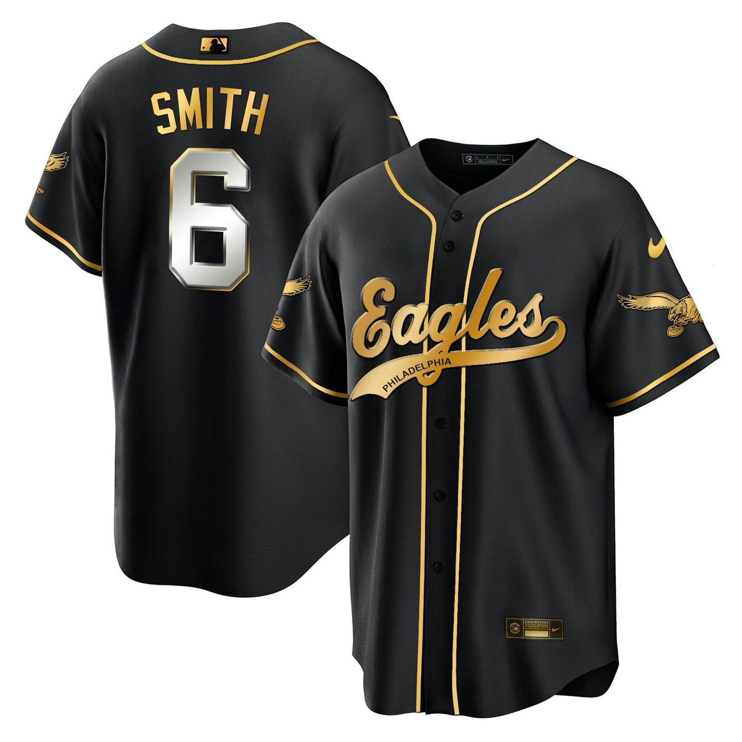 Camisa NFL Men’s Kelly Green Baseball Limited Jersey