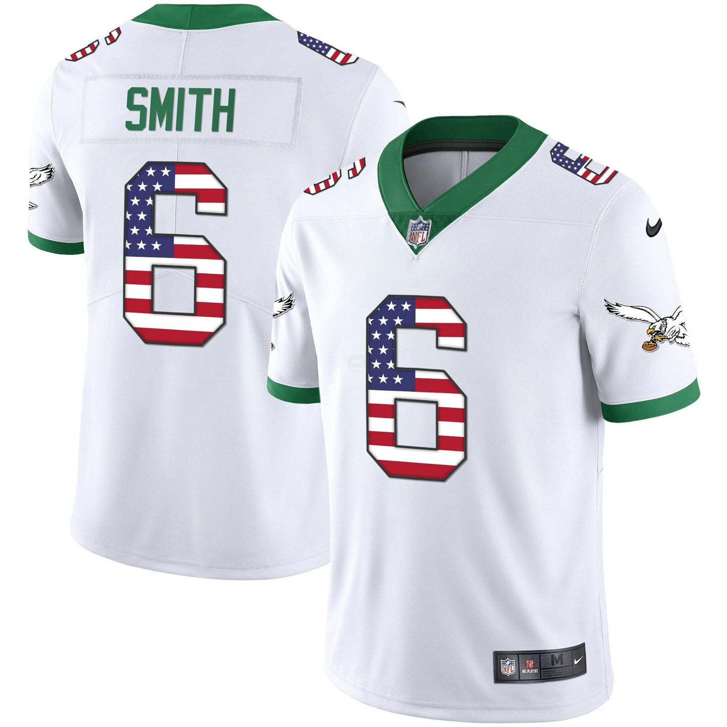Camisa NFL Men’s Kelly Verde Dourada Flag Vapor Jersey