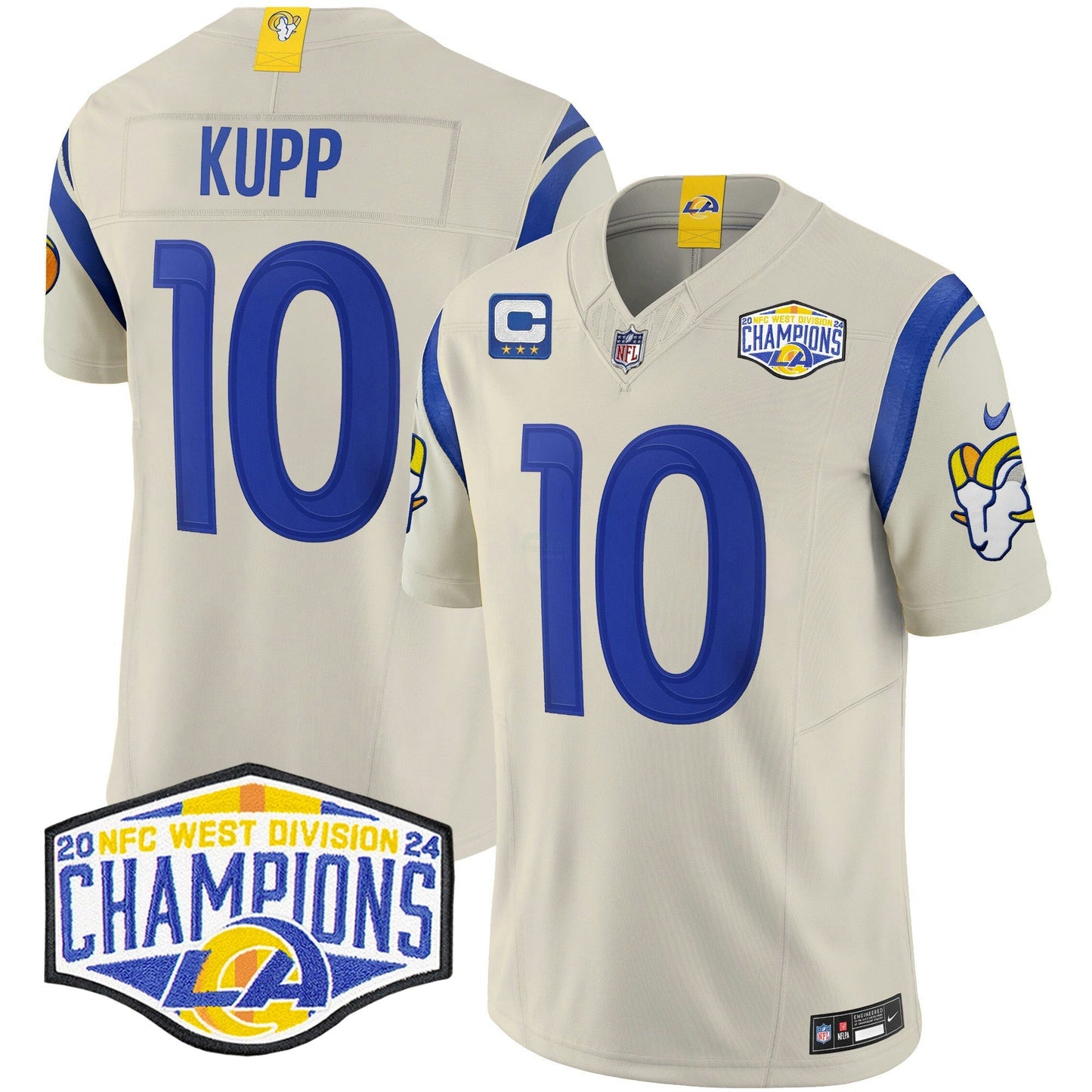 Camisa NFL Men’s Los Angeles 2024 NFC West Division Champions Vapor Limited Jersey