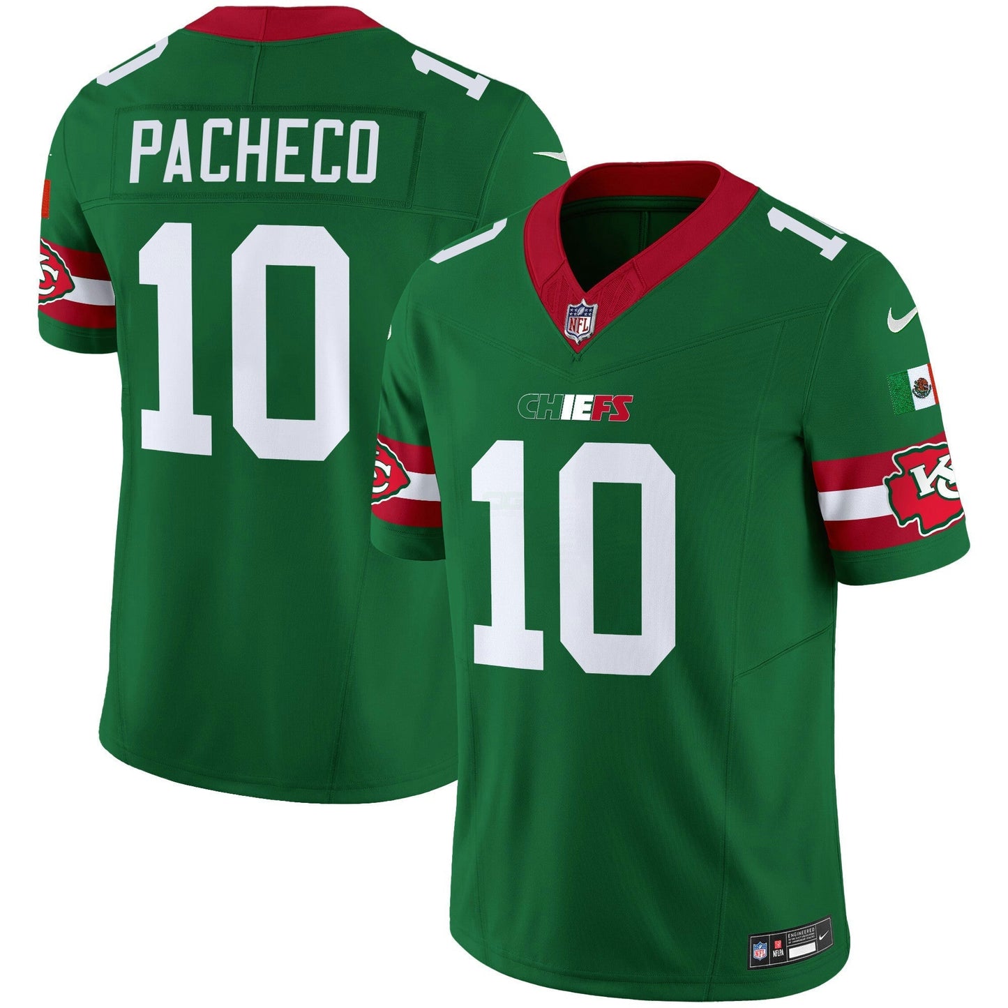 Camisa NFL Kansas City Chiefs Men’s Mexico Vapor Limited Jersey
