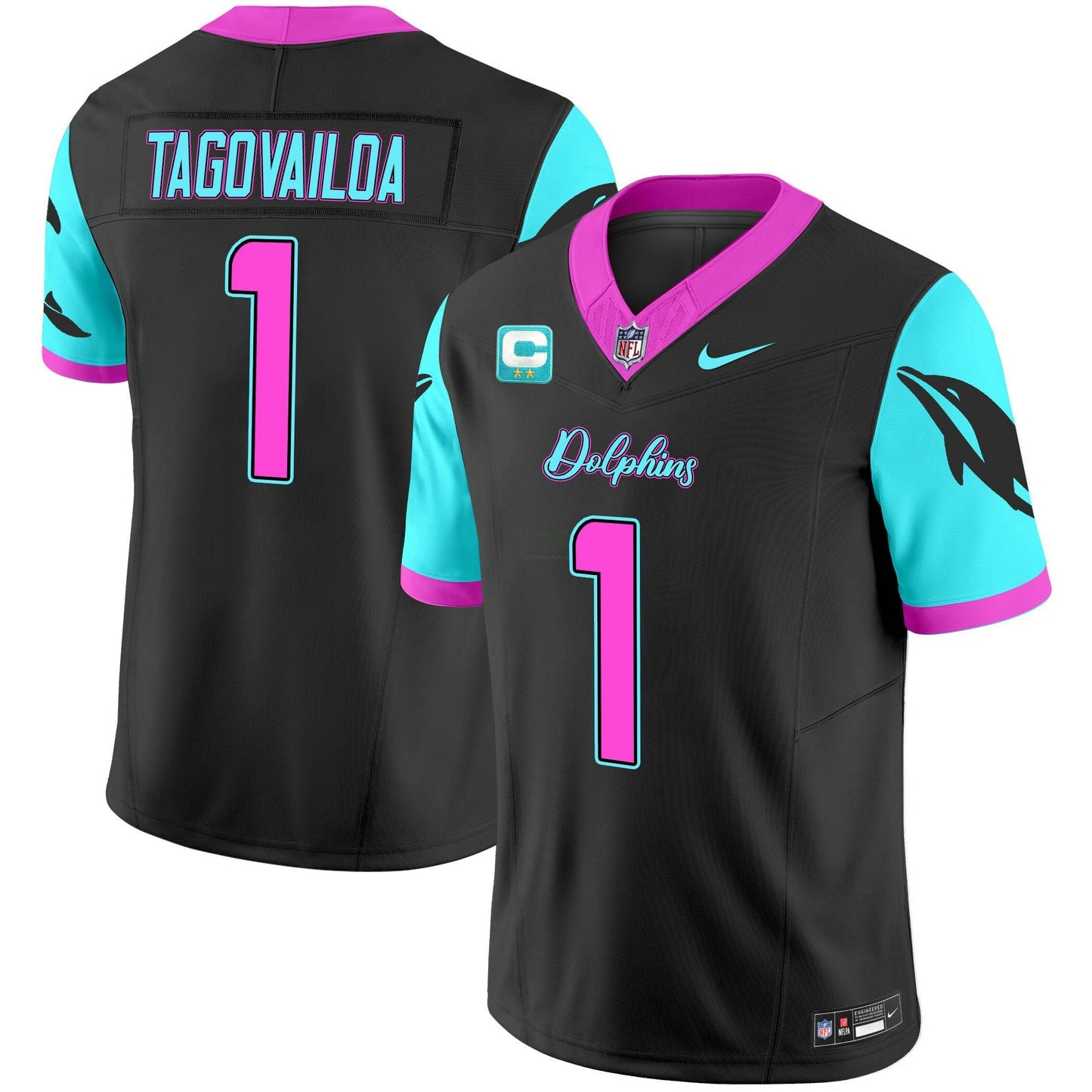 Camisa NFL Men’s “Miami Vice” Vapor Limited Jersey