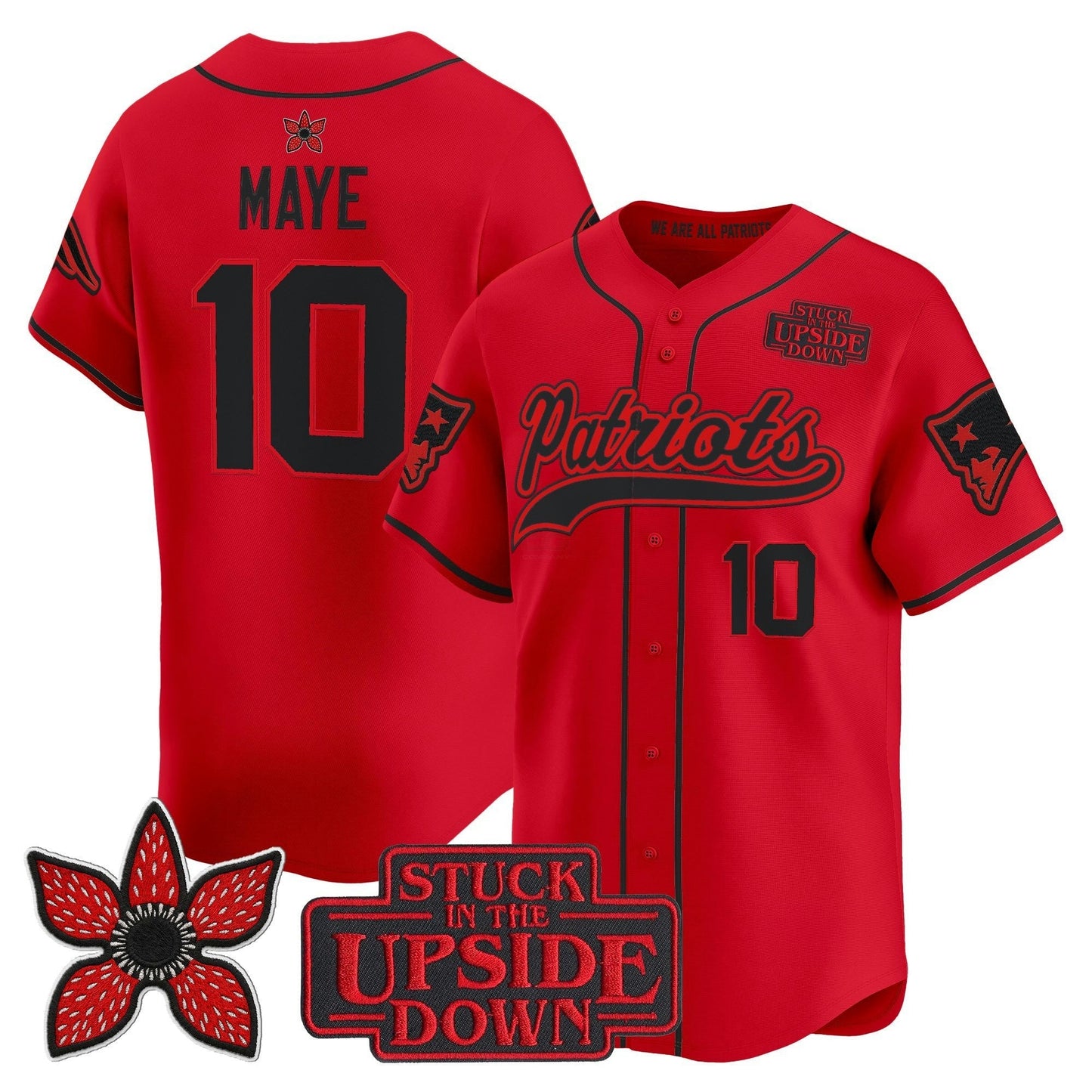 Camisa NFL Men’s New England ‘Stranger Things Edition’ Vapor Jersey