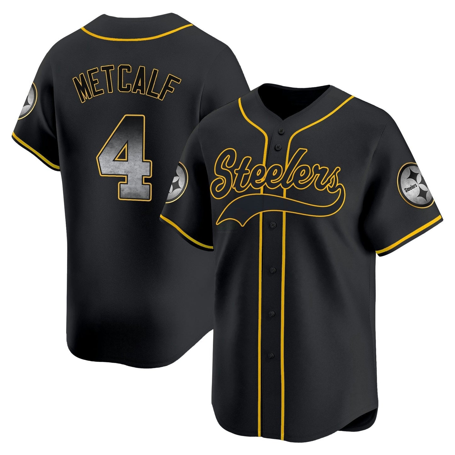 Camisa NFL Men’s Pittsburgh Arch Smoke Vapor Jersey