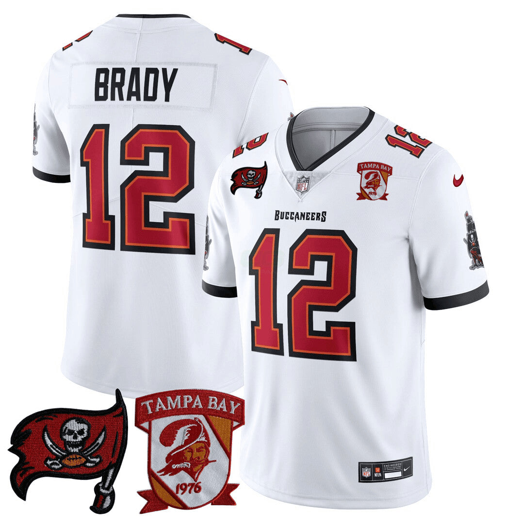 Camisa NFL Men’s Tampa Bay Logo Patch Jersey
