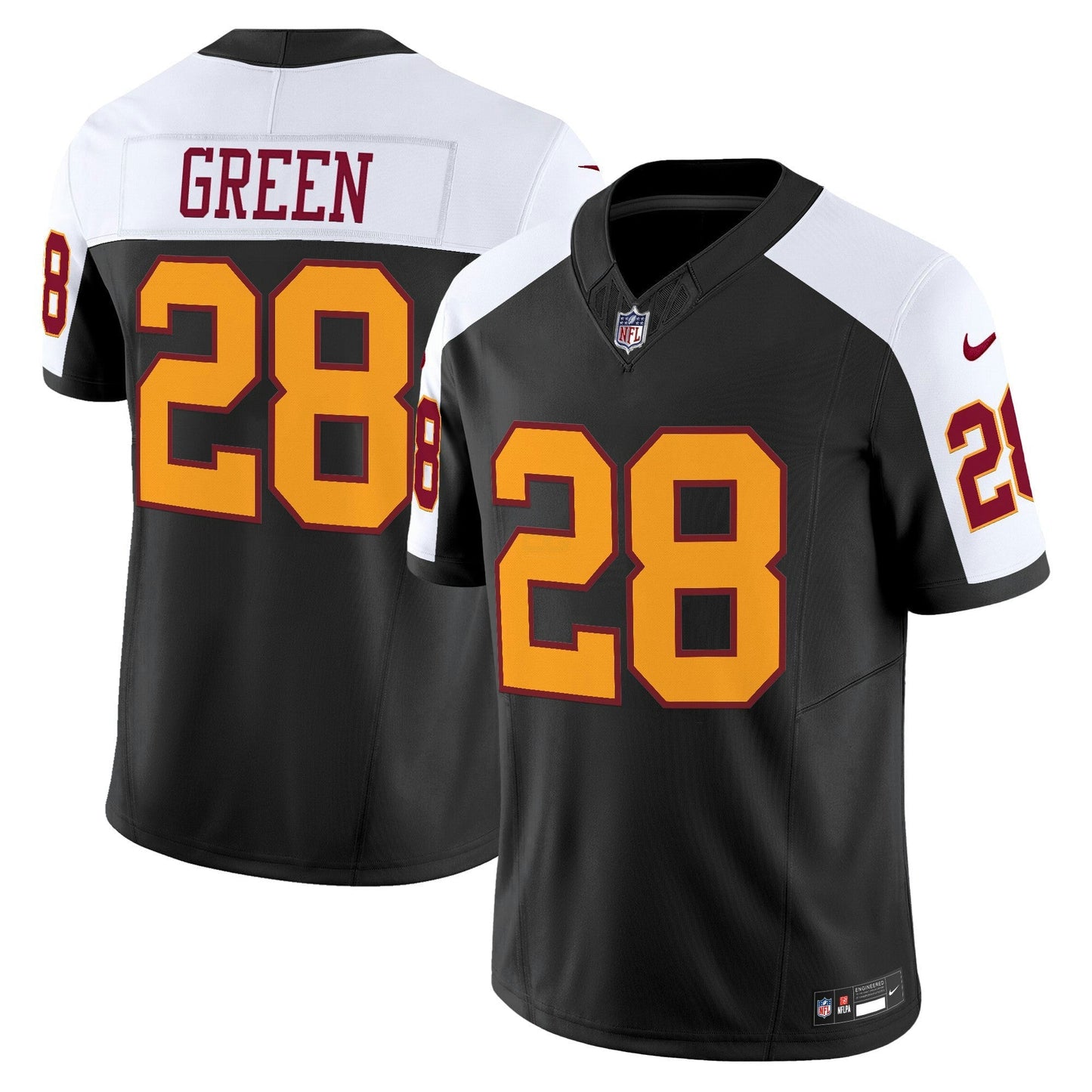 Camisa NFL Washington Commanders Men’s Washington Redskins Throwback Vapor Limited Jersey