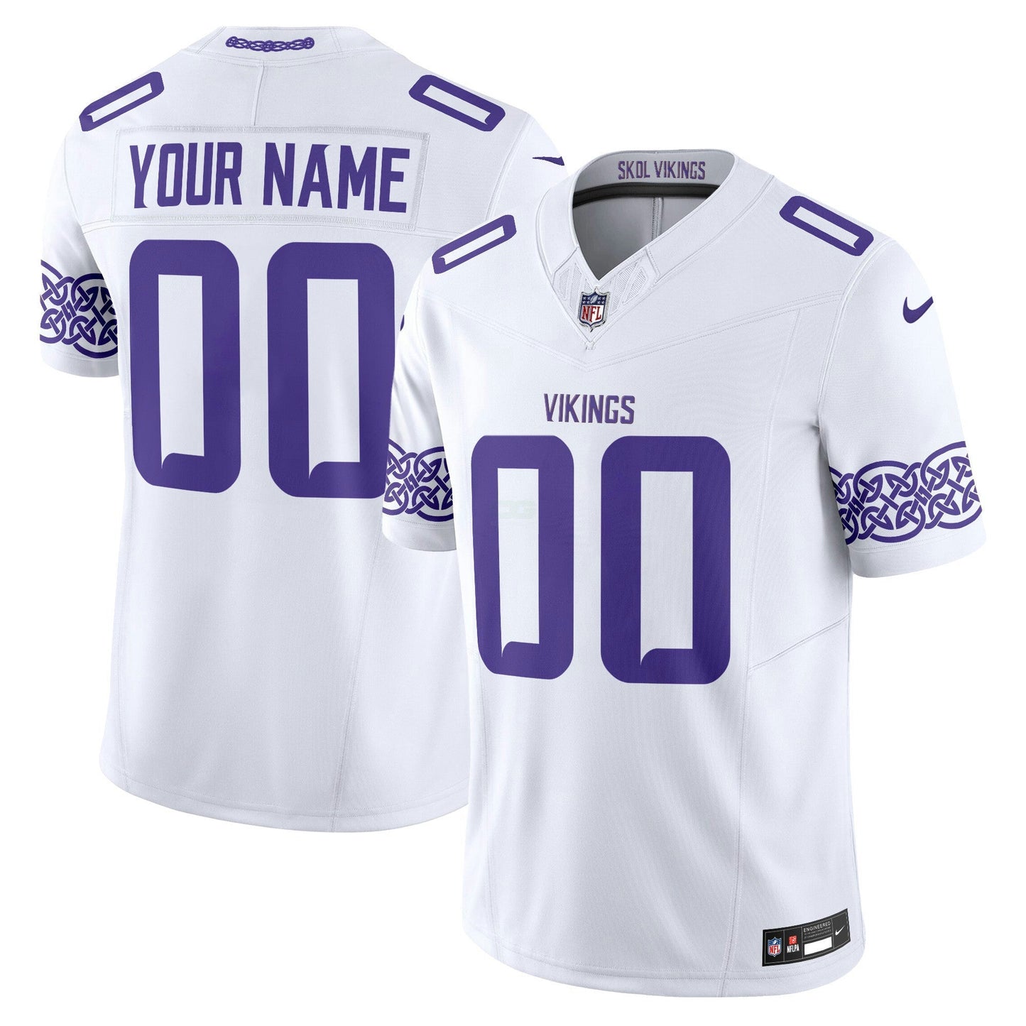 Camisa NFL Minnesota Nordic Pattern Vapor Limited Jersey
