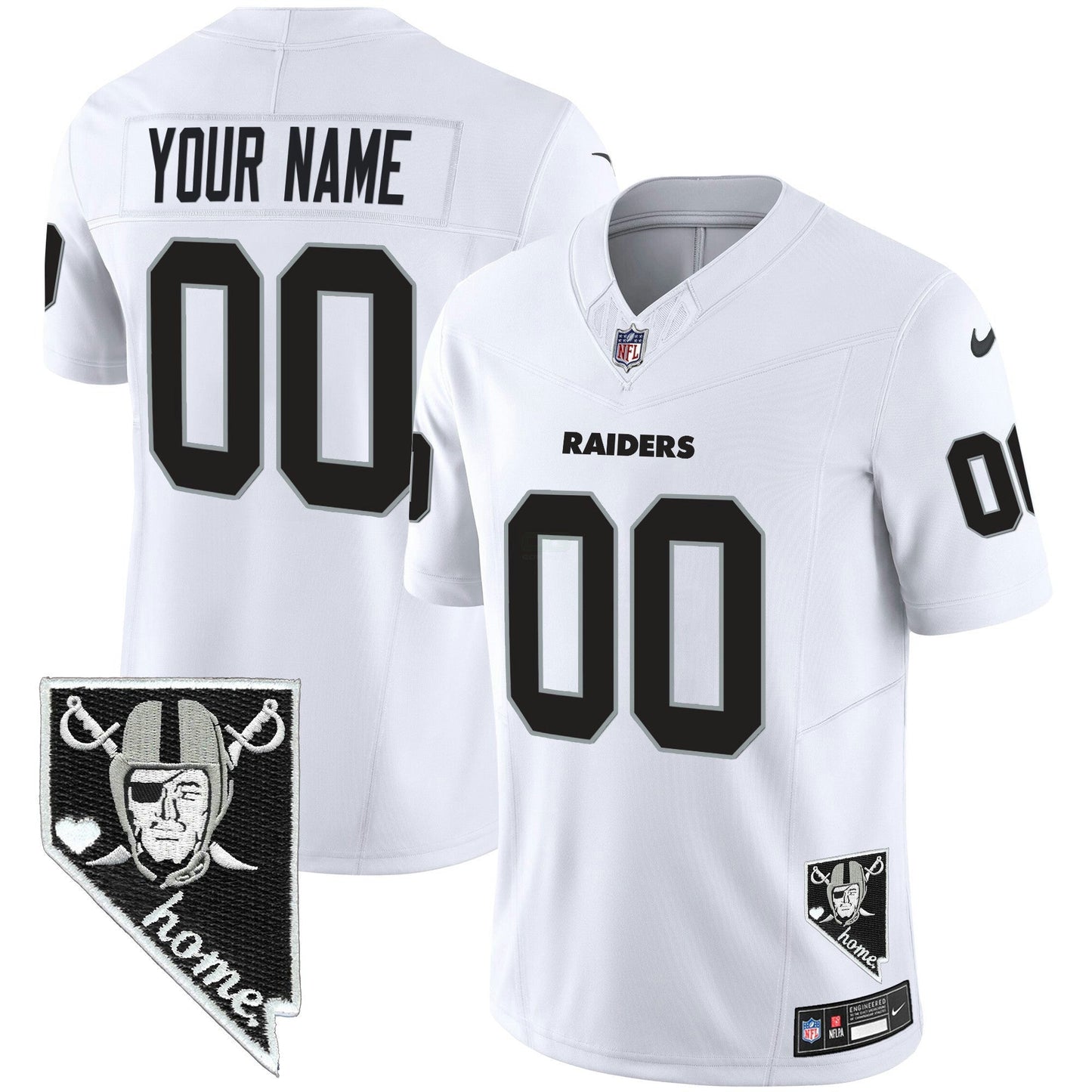 Camisa NFL Nevada Home Patch Vapor Jersey