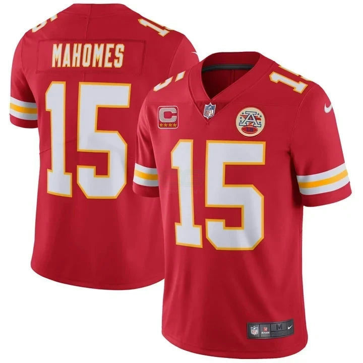 Camisa NFL Patrick Mahomes Kansas City Vermelha Jersey - Vermelha