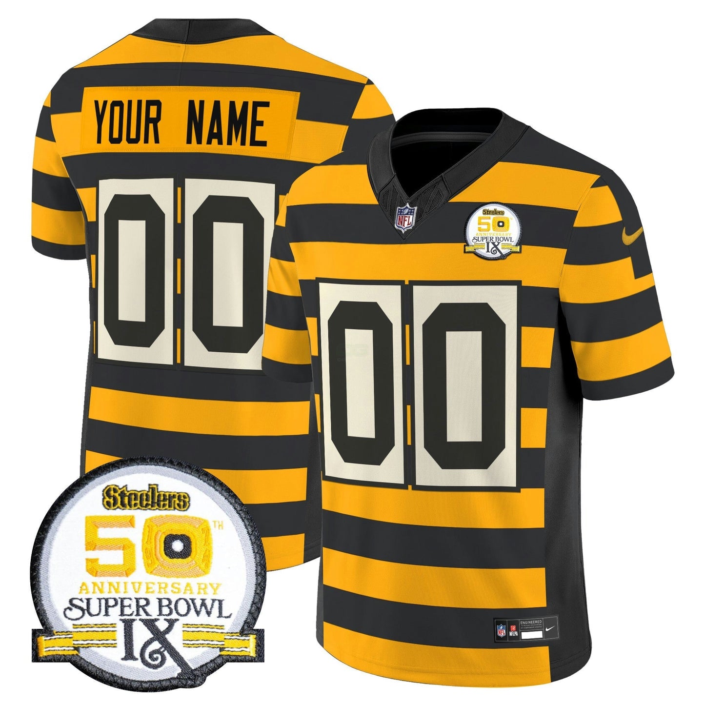 Camisa NFL Pittsburgh Throwback Vapor Limited Jersey