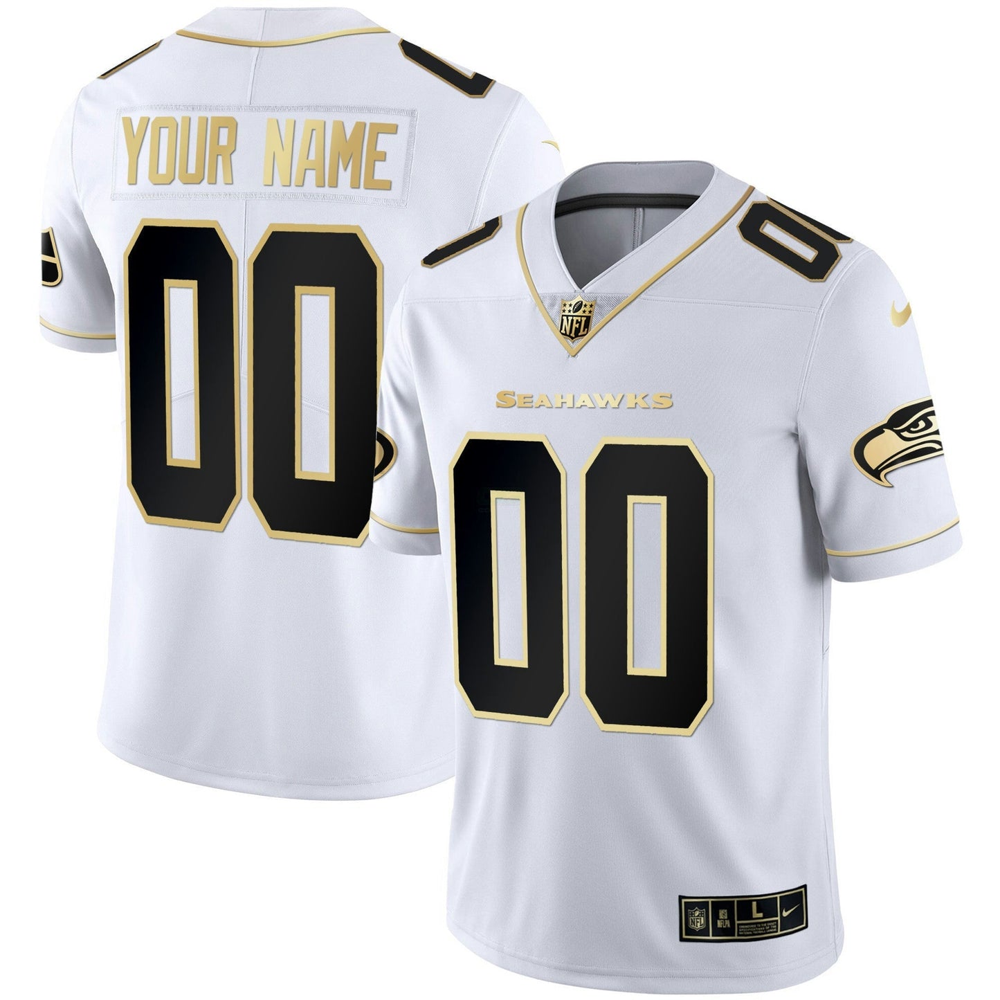 Camisa NFL Seattle Gold Player Jersey