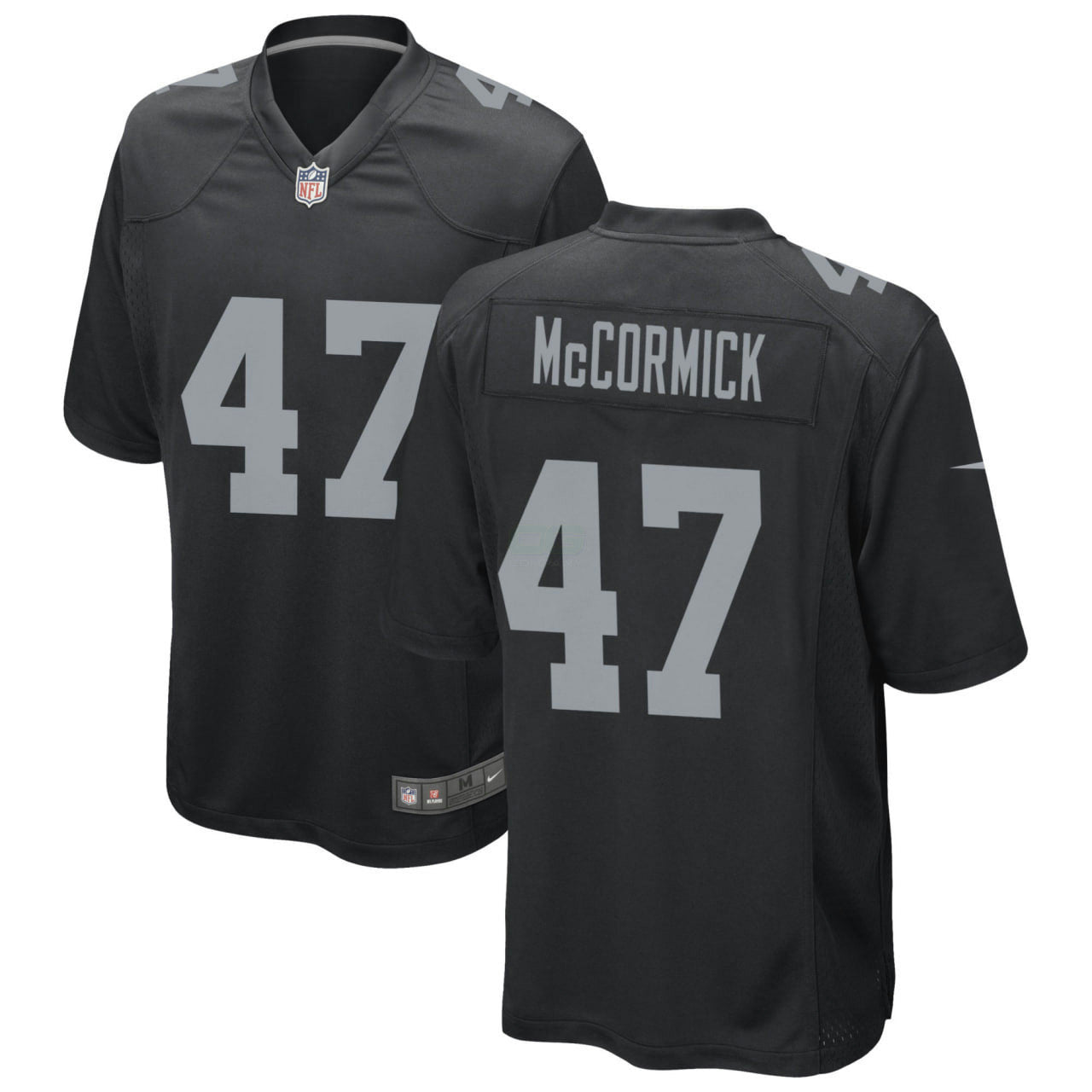 Camisa NFL Sincere McCormick Las Vegas Black Jersey - Preta