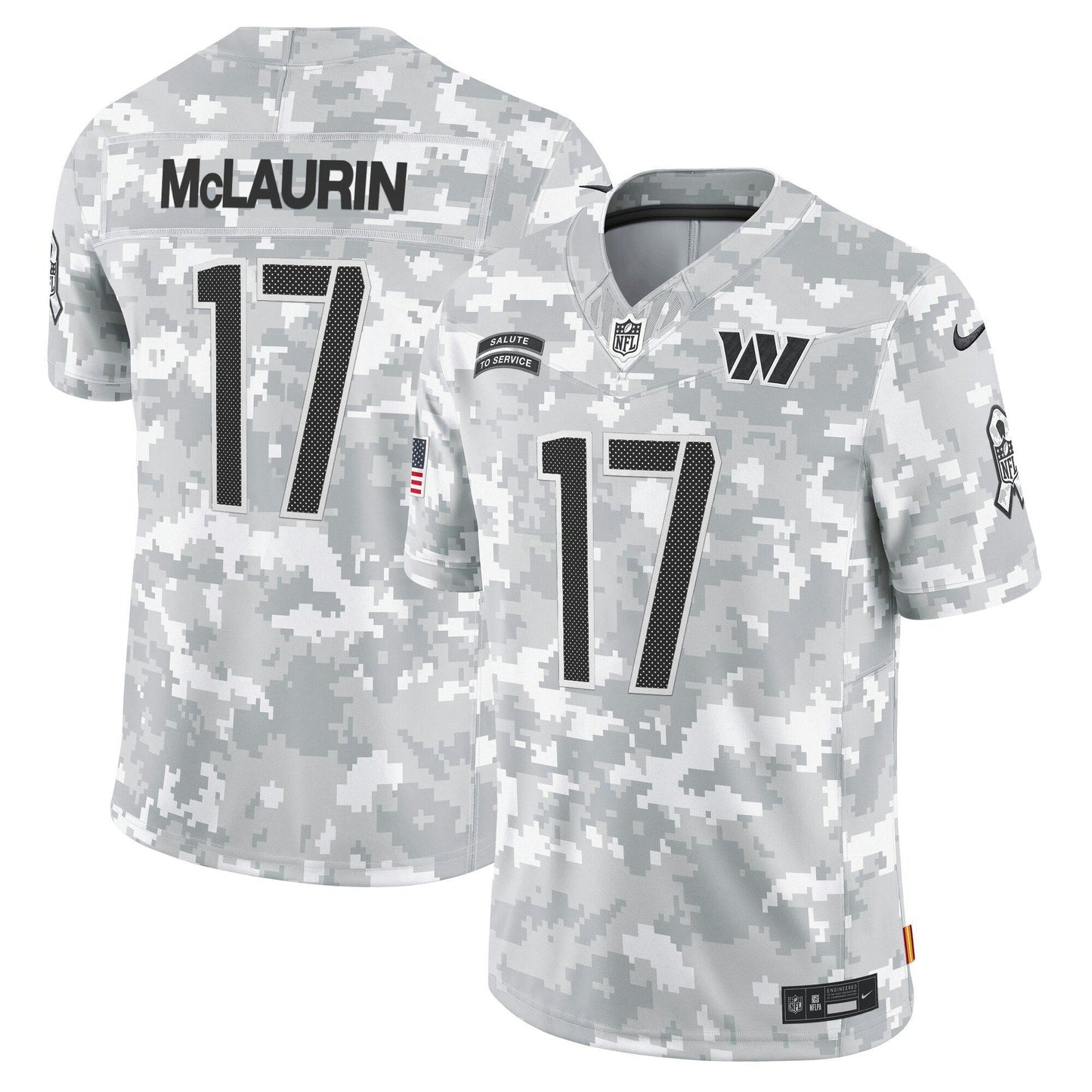 Camisa NFL Washington 2024 Salute to Service Vapor Limited Jersey – Arctic Camo