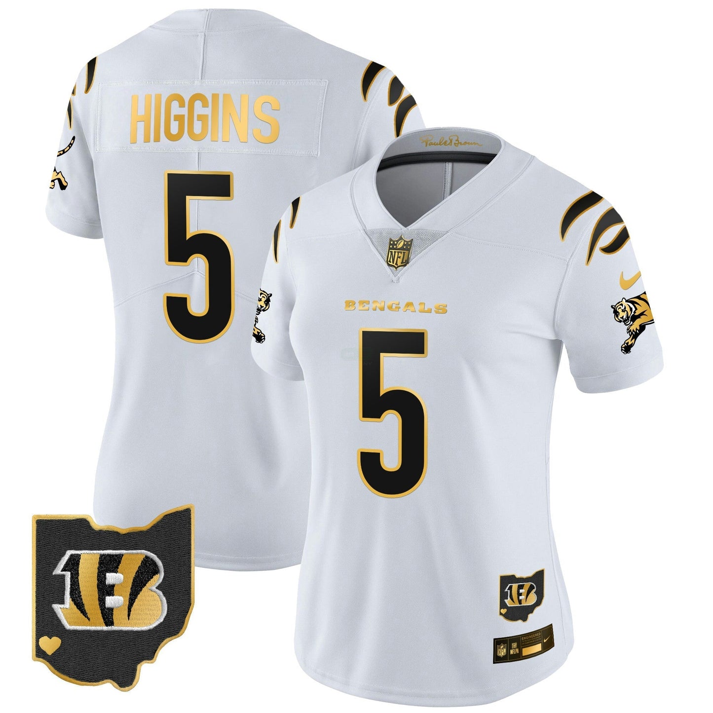 Camisa NFL Women’s 2024 Dourada Vapor Limited Jersey